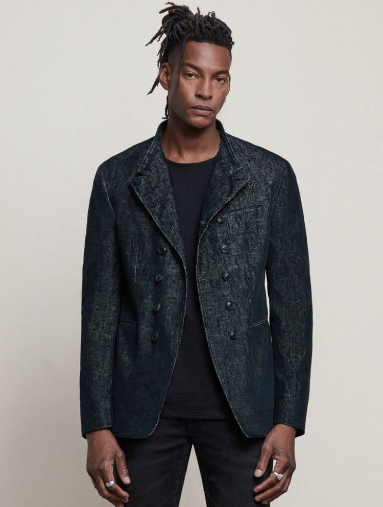 Slim fit double breasted Jacket. 54