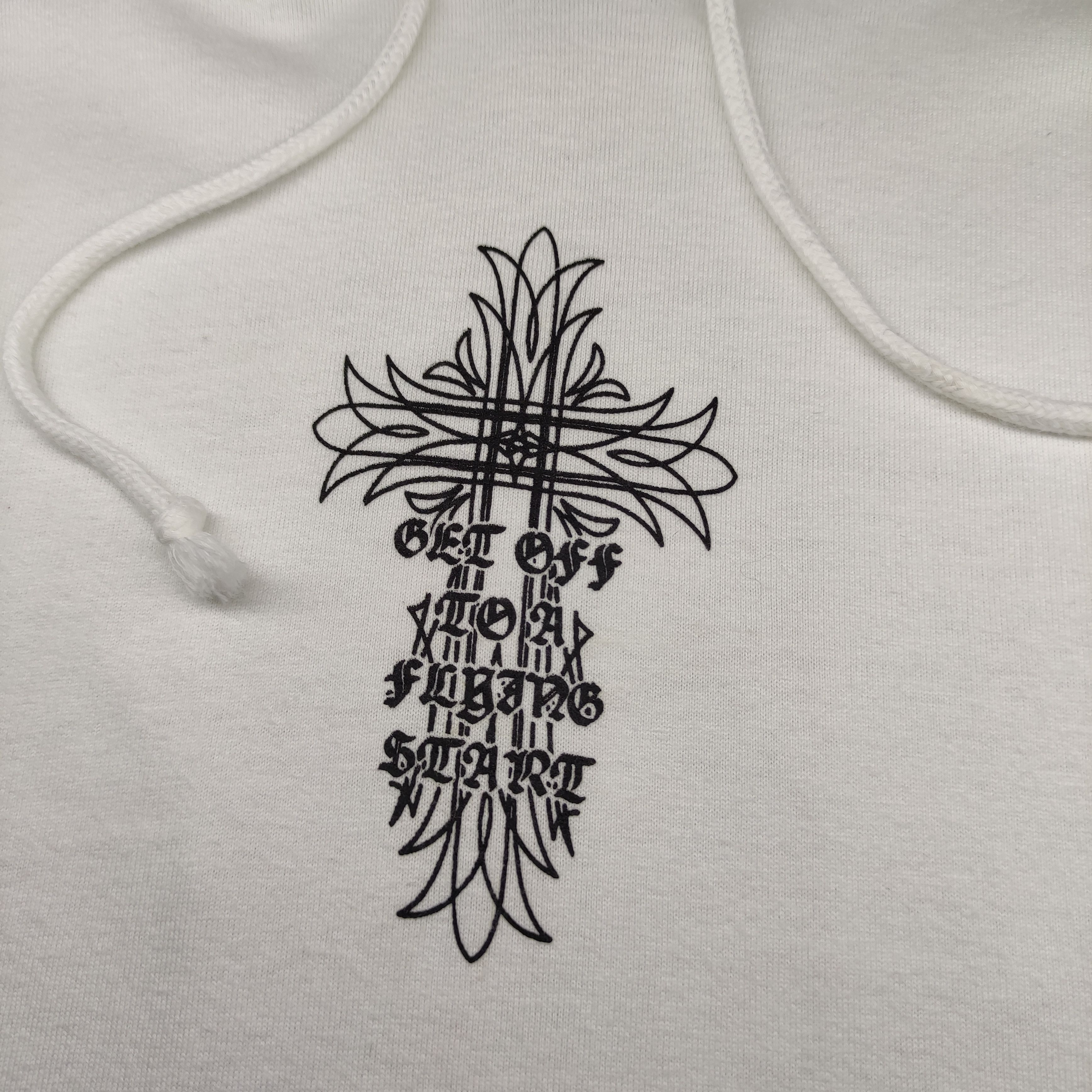 Japanese Brand Rare Japanese Brand Hoodie Inspired Chrome Hearts Size US M / EU 48-50 / 2 - 2 Thumbnail