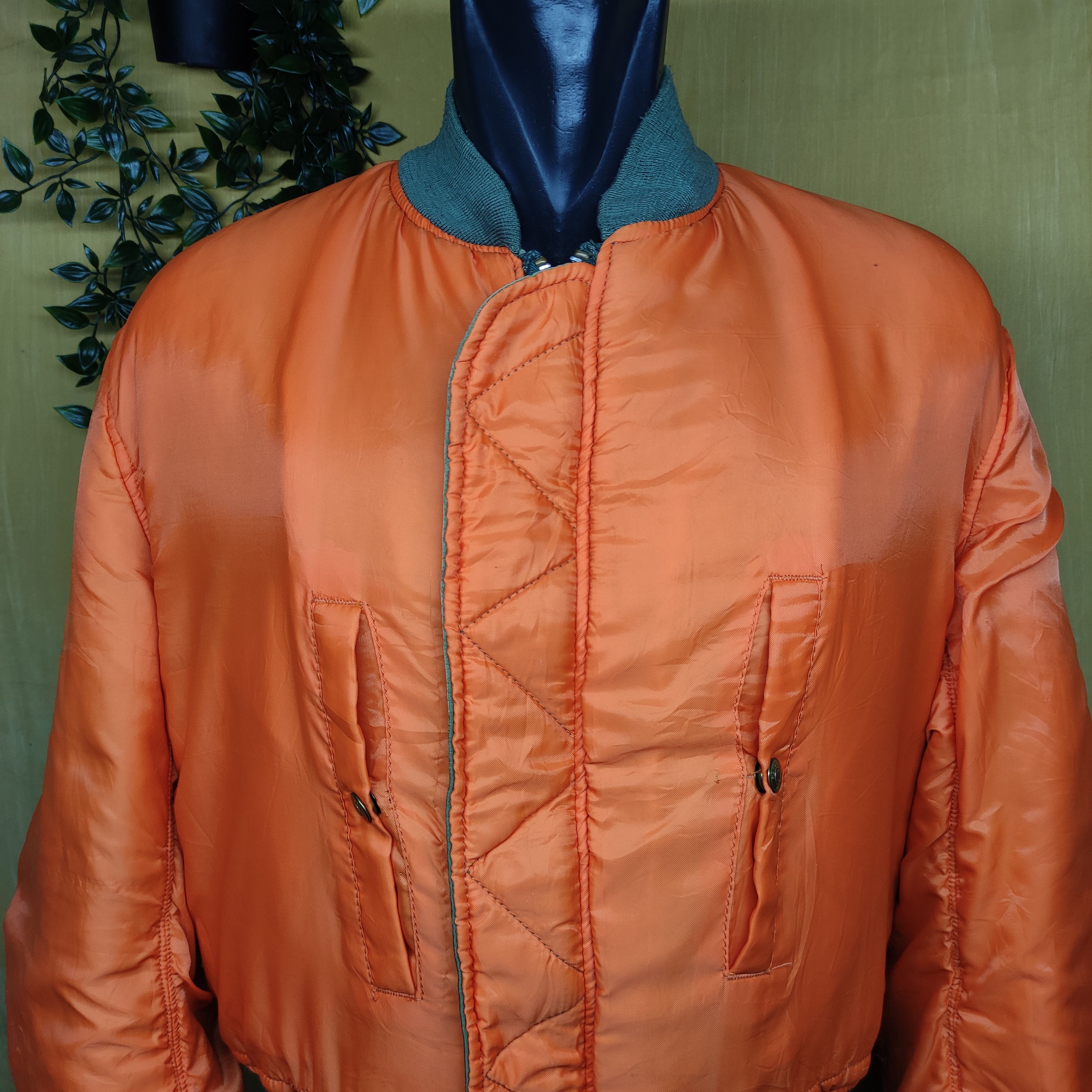 Schott 🔥VTG Schott Bros.Inc Rivelseble Jacket Flyer's Man MA-1 Size US L / EU 52-54 / 3 - 10 Thumbnail