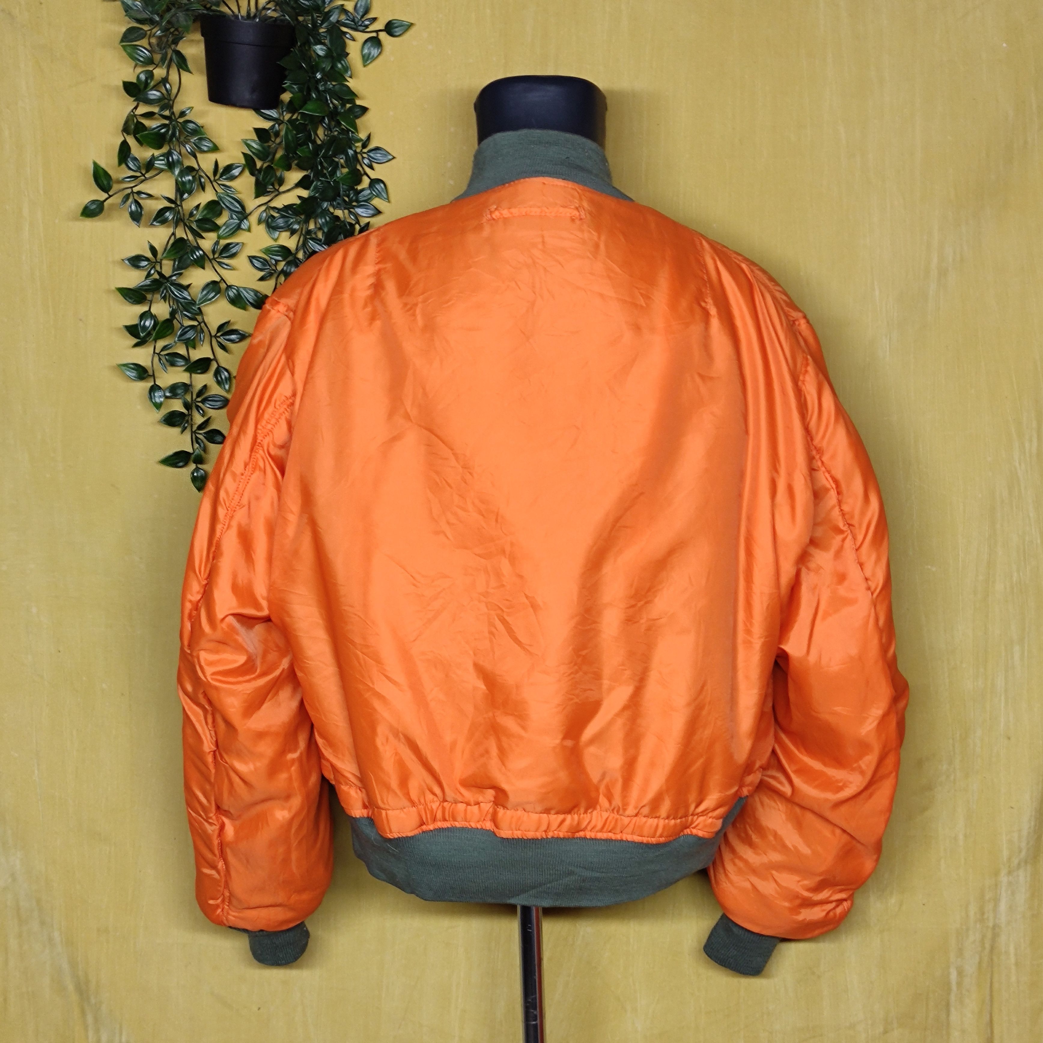 Schott 🔥VTG Schott Bros.Inc Rivelseble Jacket Flyer's Man MA-1 Size US L / EU 52-54 / 3 - 3 Thumbnail