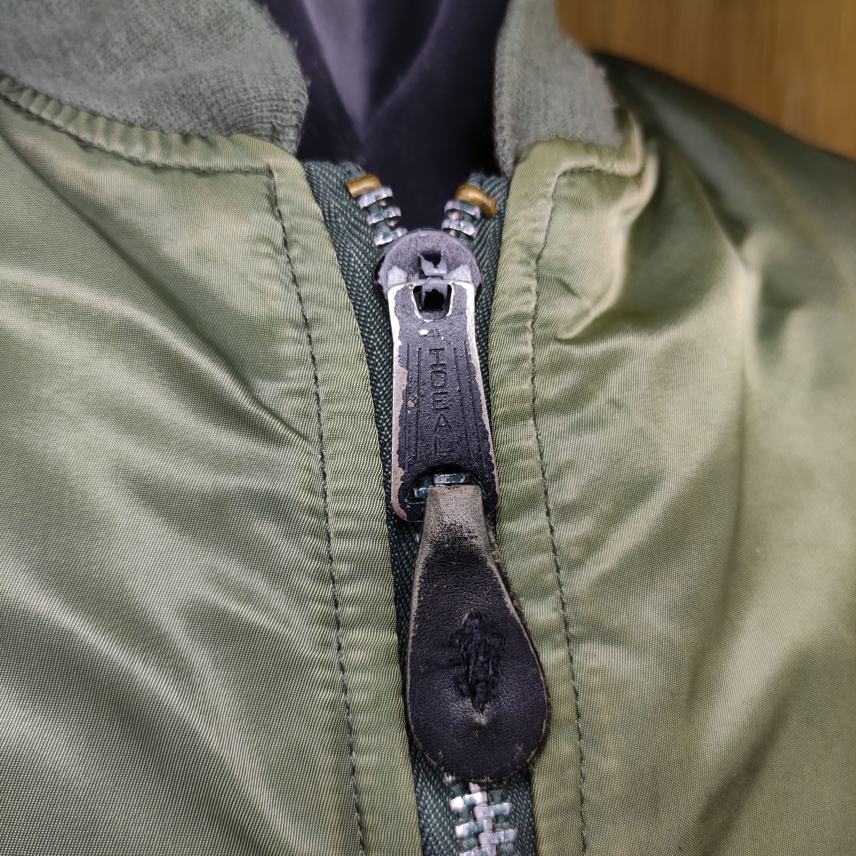 Schott 🔥VTG Schott Bros.Inc Rivelseble Jacket Flyer's Man MA-1 Size US L / EU 52-54 / 3 - 5 Thumbnail