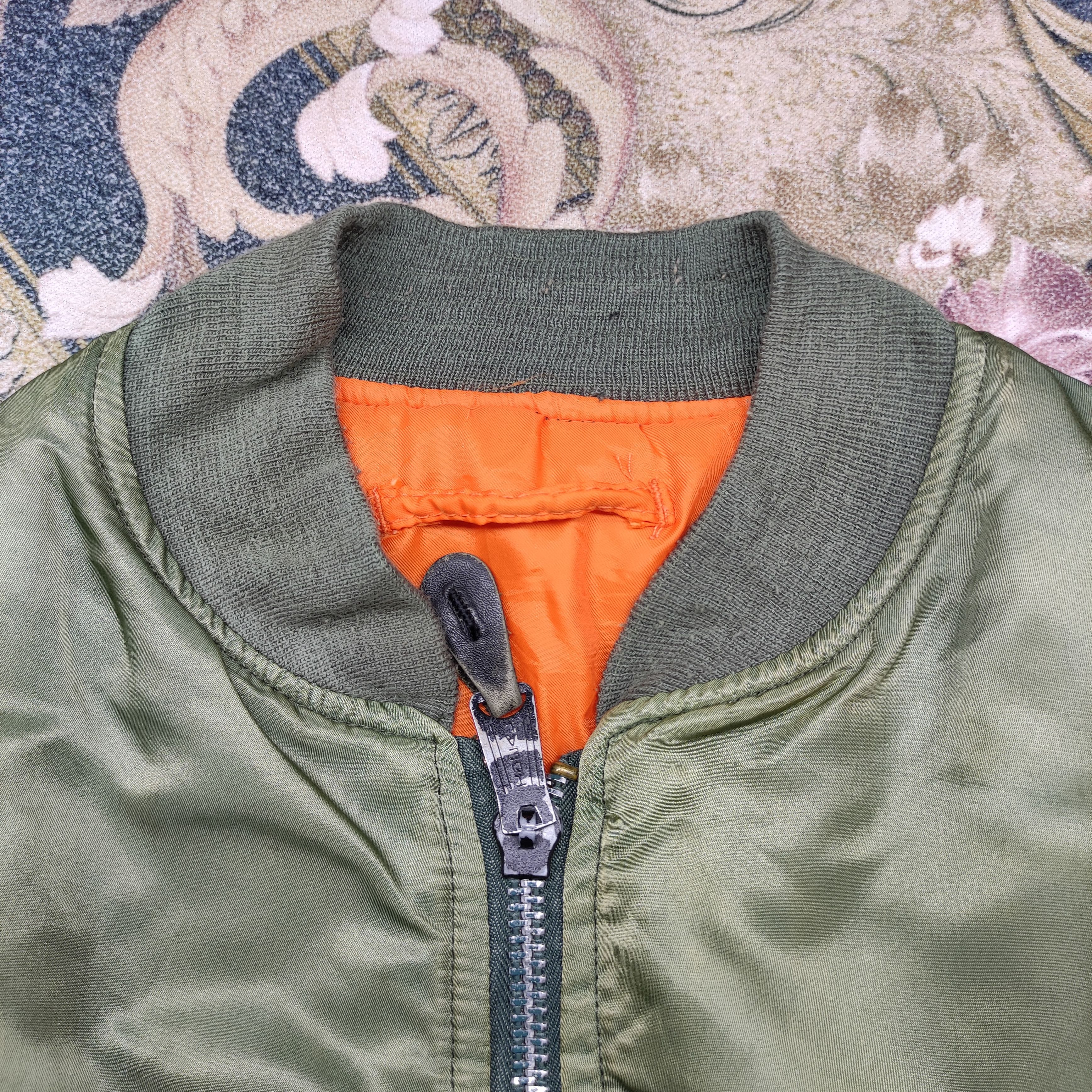Schott 🔥VTG Schott Bros.Inc Rivelseble Jacket Flyer's Man MA-1 Size US L / EU 52-54 / 3 - 13 Thumbnail