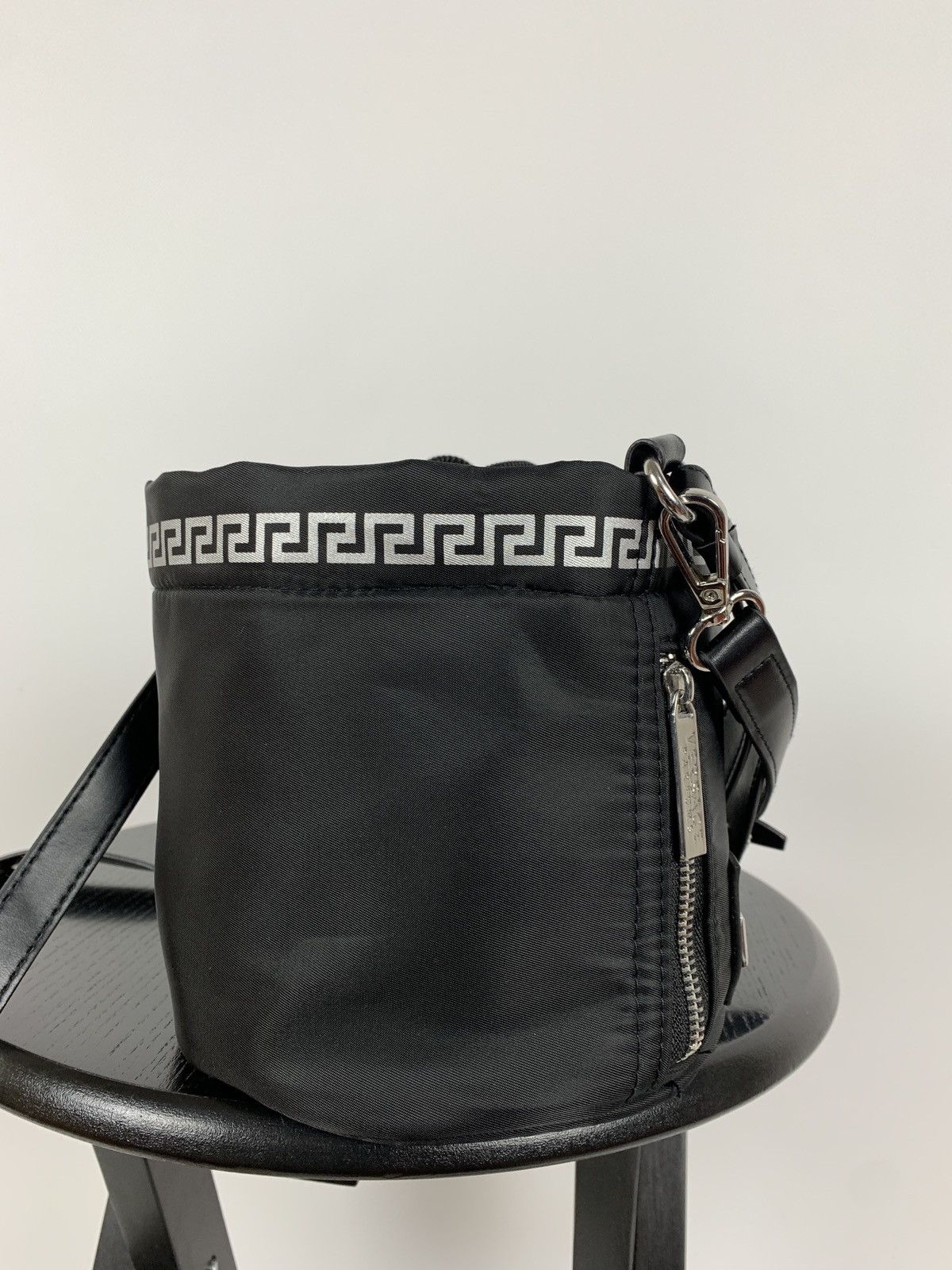Versace Versace Parfums Black Bucket Bag Size ONE SIZE - 8 Thumbnail
