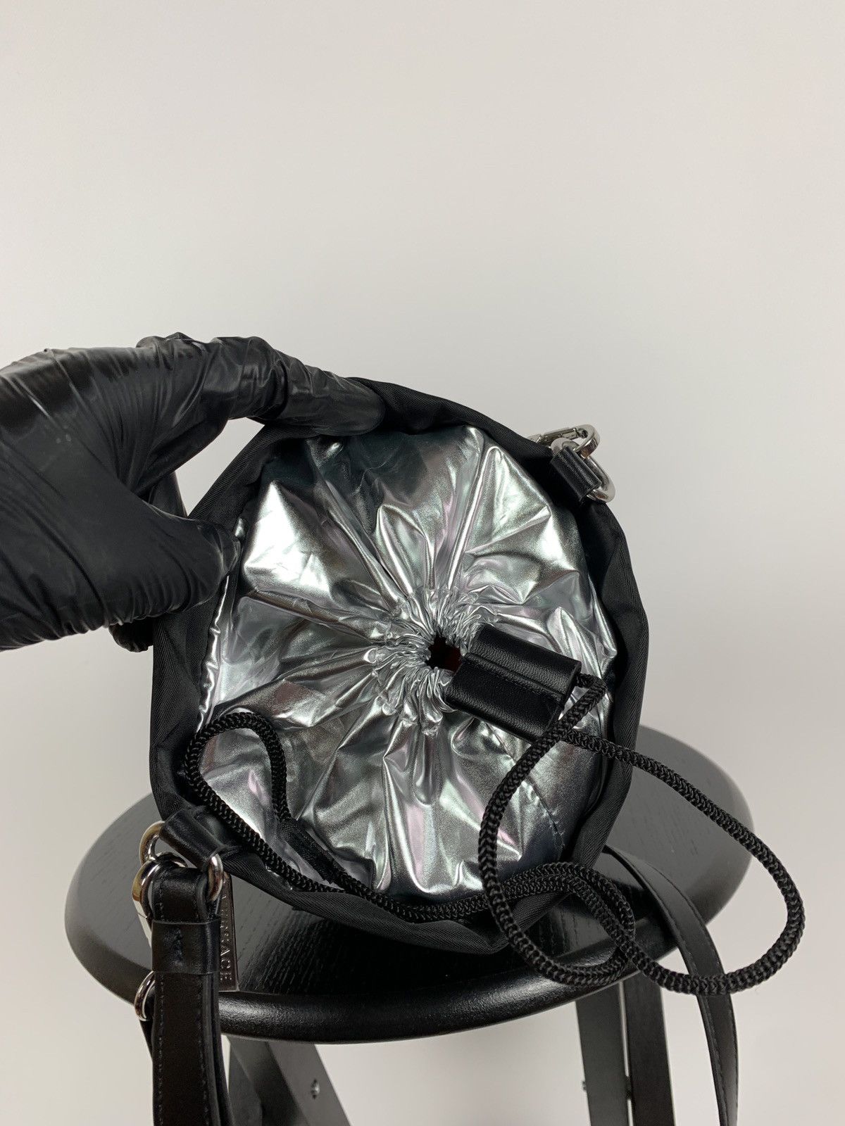 Versace Versace Parfums Black Bucket Bag Size ONE SIZE - 11 Thumbnail