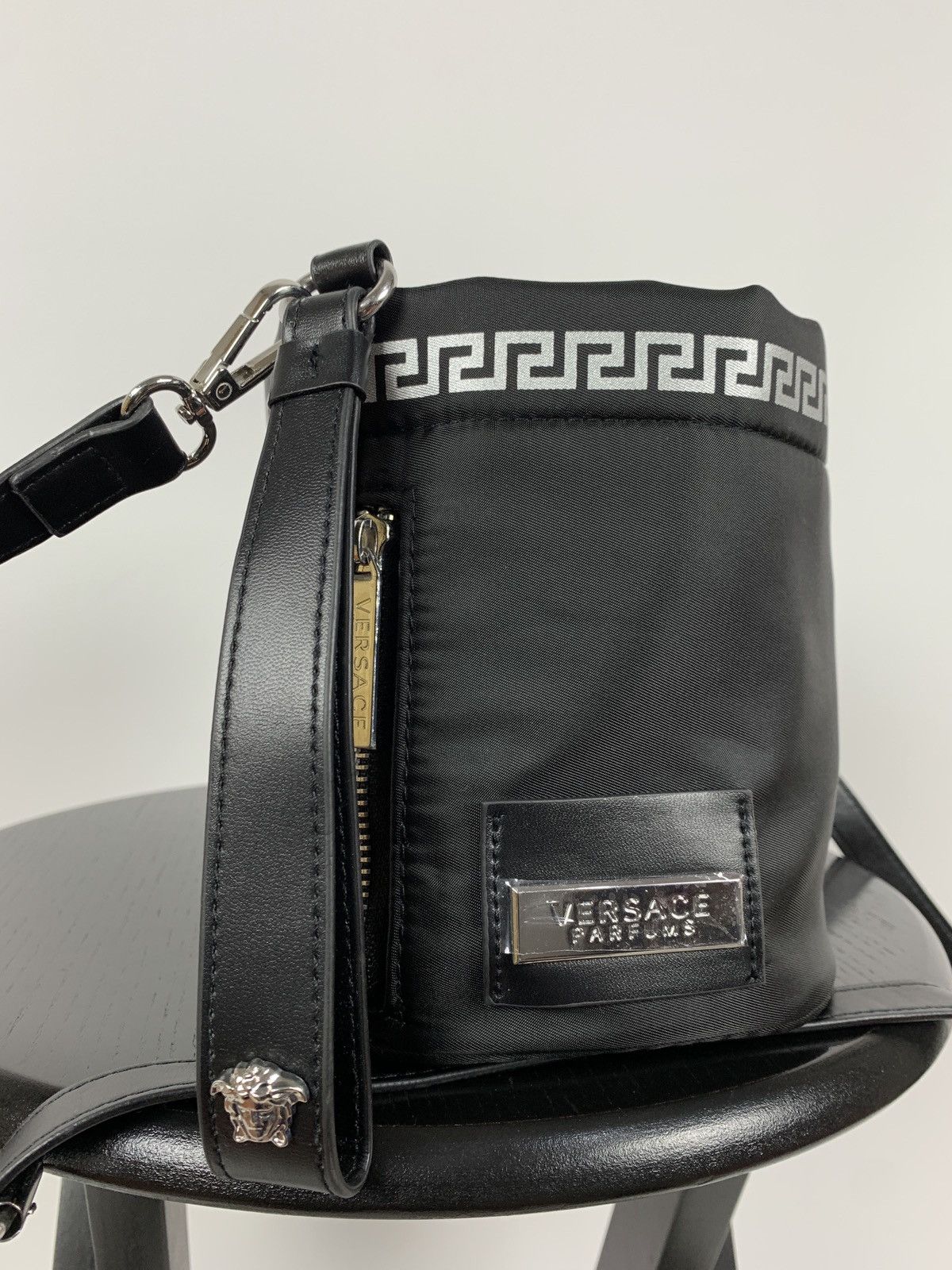 Versace Versace Parfums Black Bucket Bag Size ONE SIZE - 4 Thumbnail