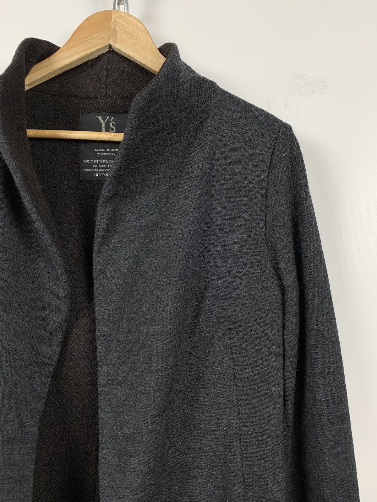 Vintage Vintage Y’s Yohji Yamamoto Wool Coat Size M / US 6-8 / IT 42-44 - 5 Thumbnail