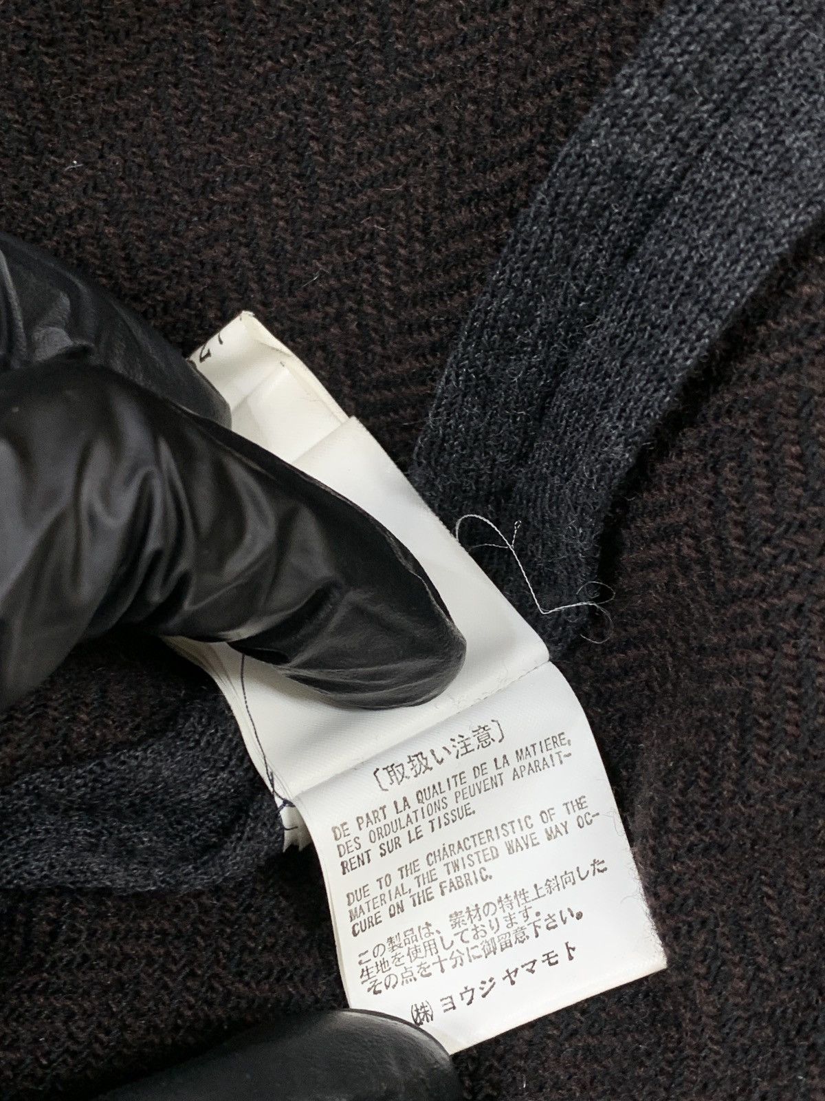 Vintage Vintage Y’s Yohji Yamamoto Wool Coat Size M / US 6-8 / IT 42-44 - 21 Thumbnail