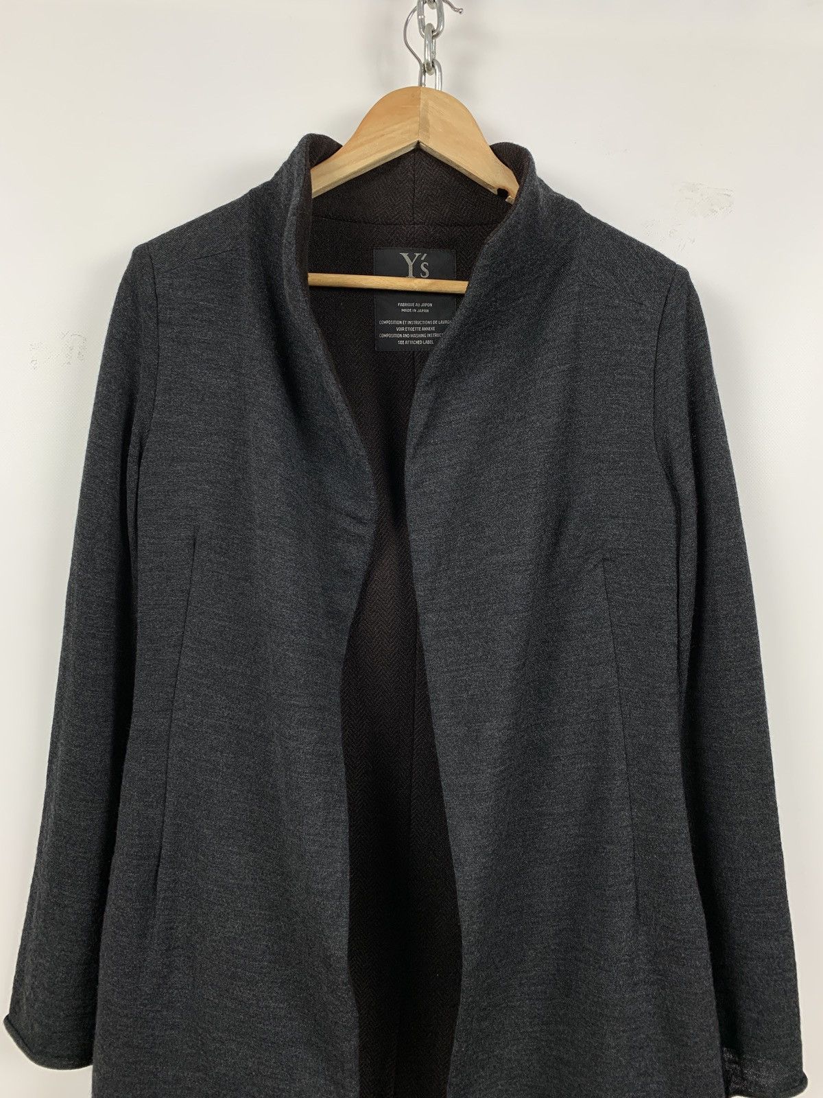 Vintage Vintage Y’s Yohji Yamamoto Wool Coat Size M / US 6-8 / IT 42-44 - 4 Thumbnail