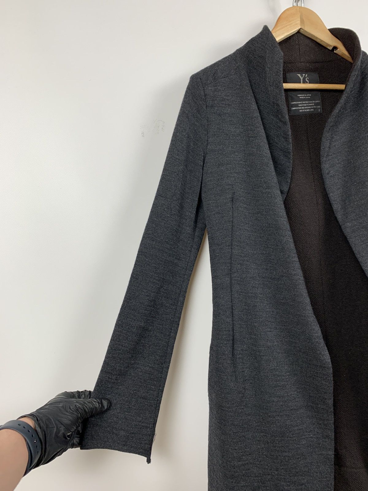 Vintage Vintage Y’s Yohji Yamamoto Wool Coat Size M / US 6-8 / IT 42-44 - 12 Thumbnail