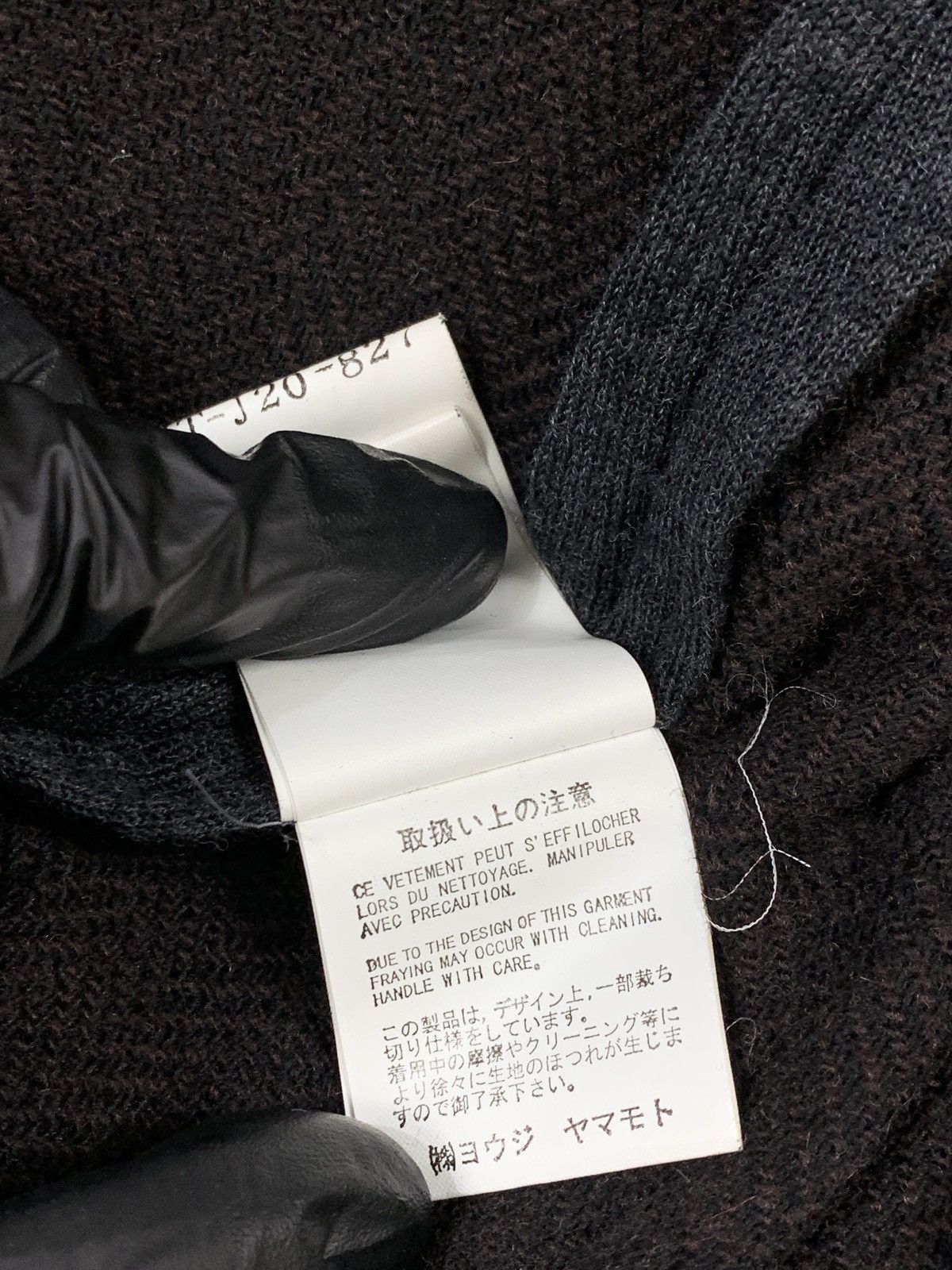 Vintage Vintage Y’s Yohji Yamamoto Wool Coat Size M / US 6-8 / IT 42-44 - 20 Thumbnail