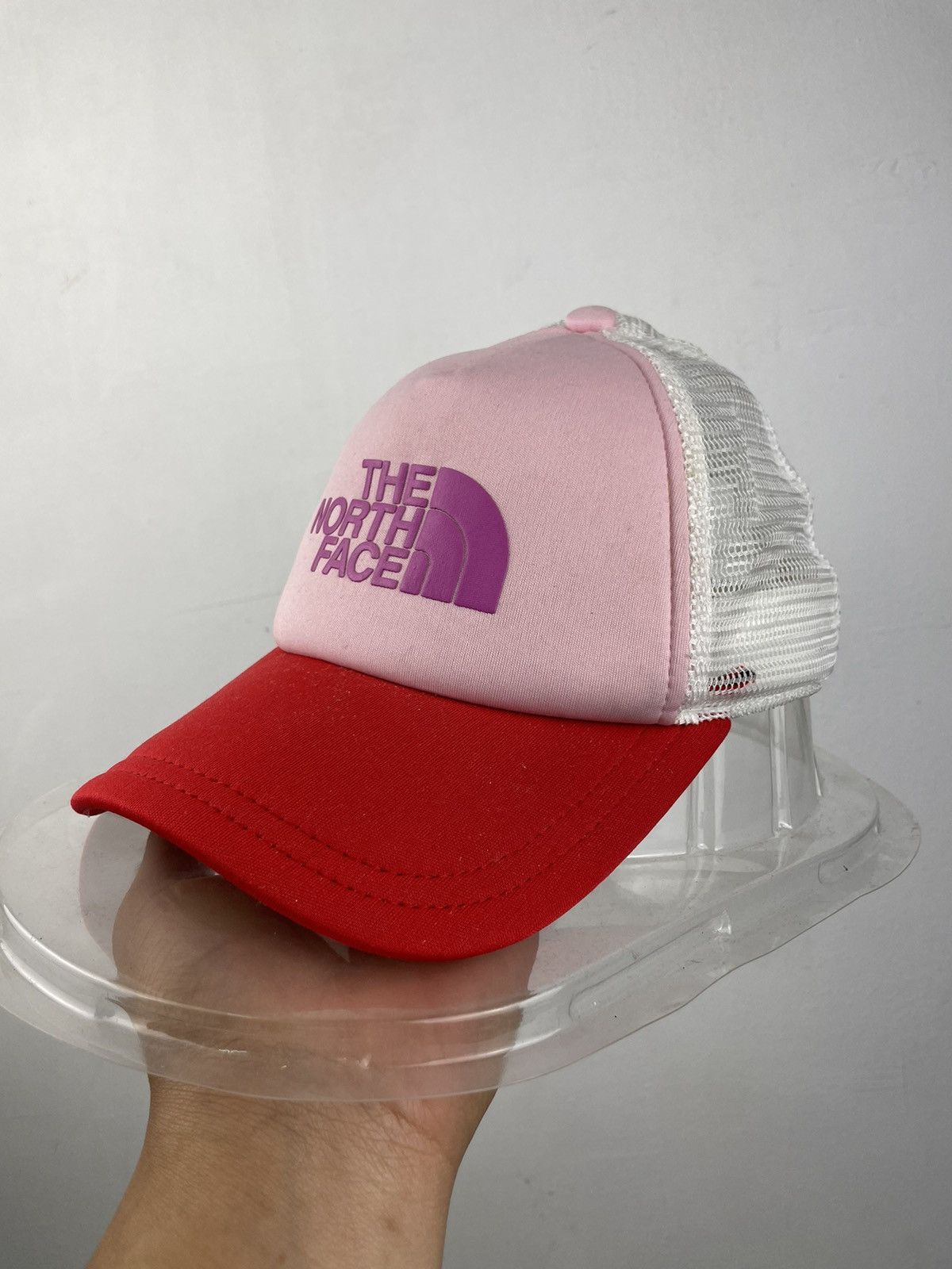 The North Face Vintage The North Face Trucker Hat Pink Cap Size ONE SIZE - 2 Thumbnail
