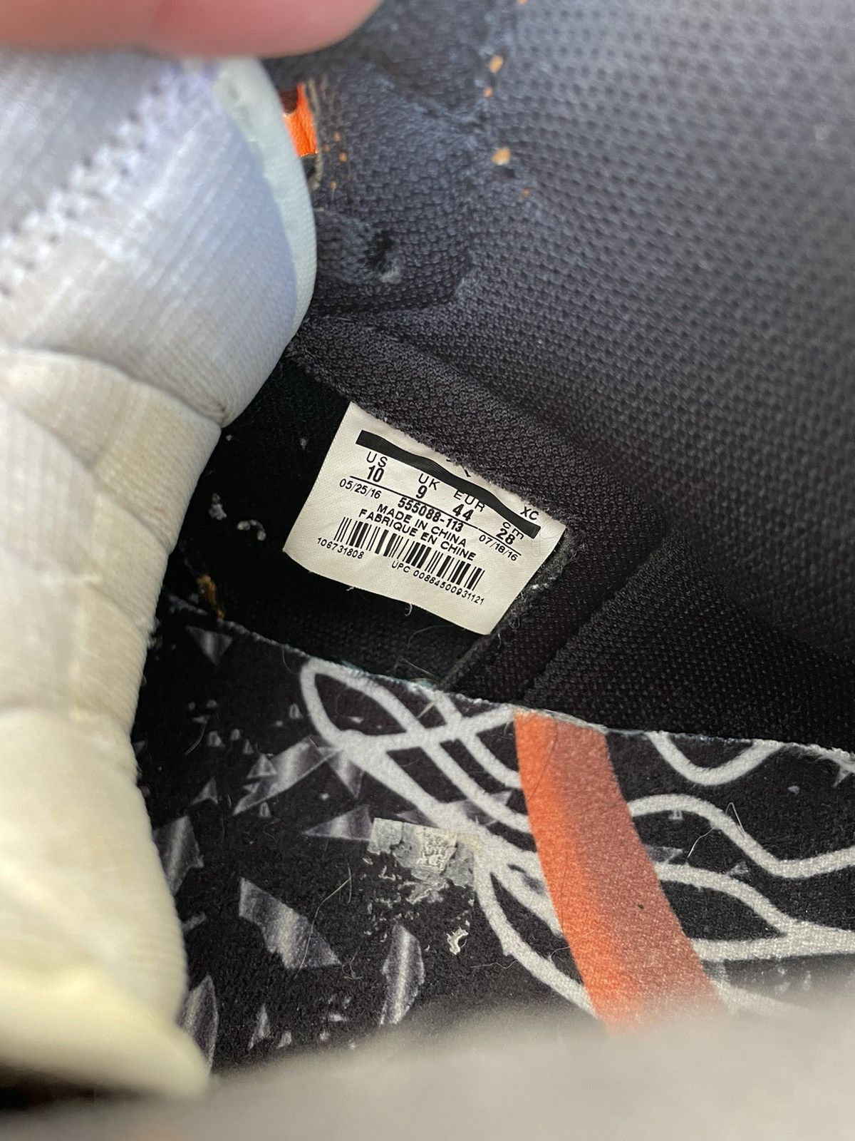 Jordan Brand Air Jordan 1 Retro High OG Shattered Backboard Away Reverse Size US 10 / EU 43 - 6 Thumbnail