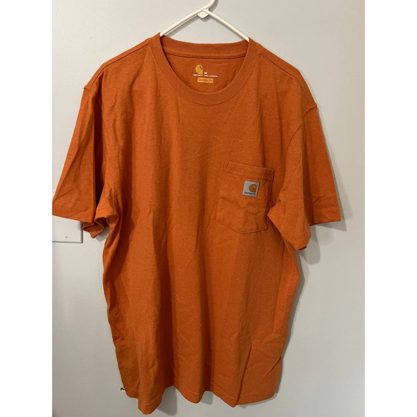 Carhartt Carhartt K87 - 850 Heather Orange Pocket tee Medium | Grailed