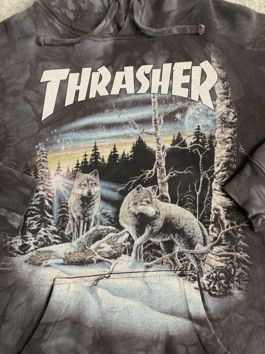 Thrasher 13 on sale wolves t shirt