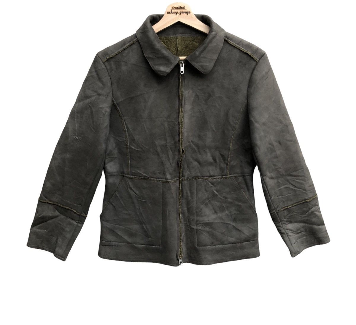 Vintage Dgrace Wool Fleece Shearling
