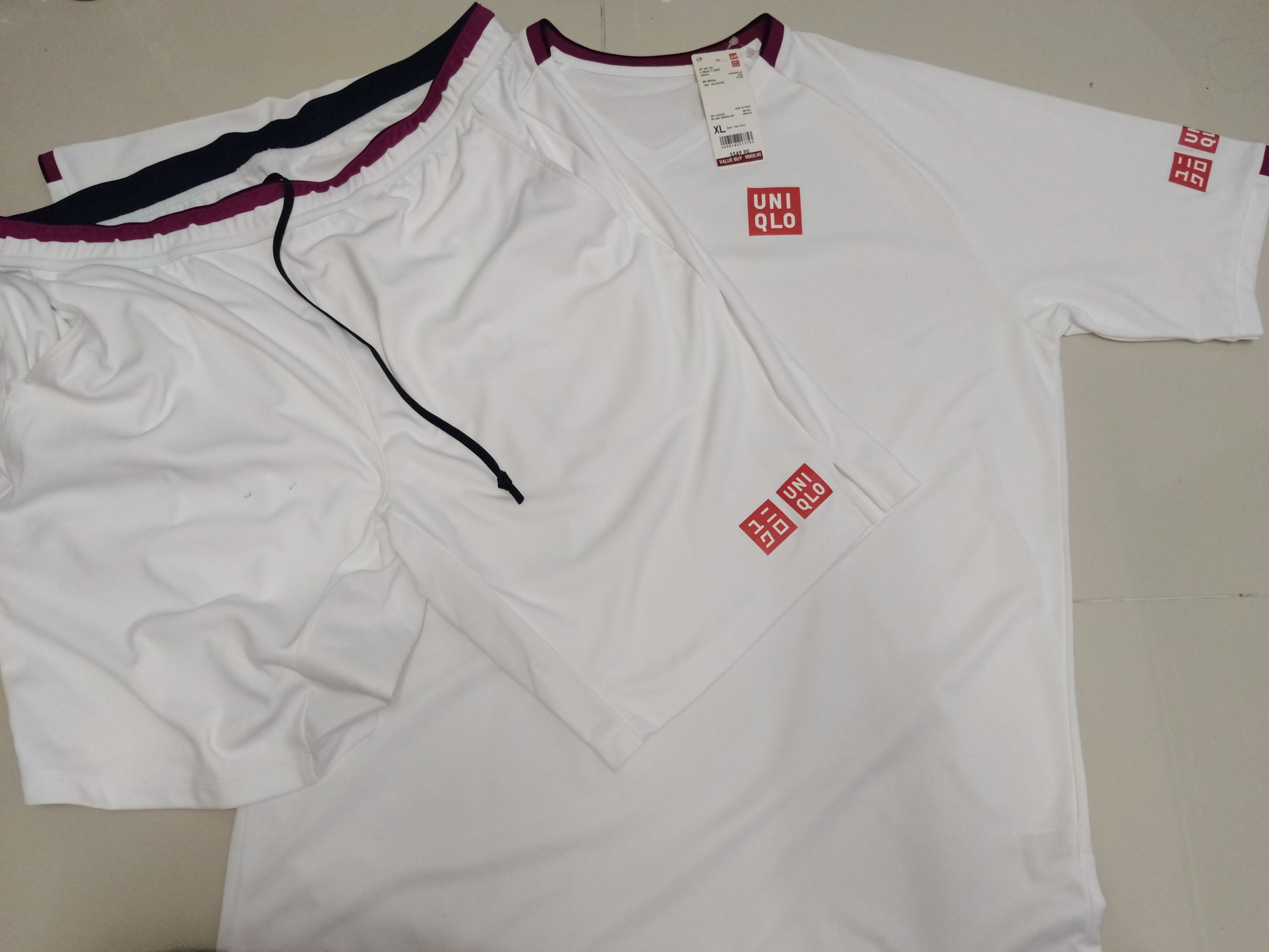 Sports Specialties Rare Uniqlo x Roger Federer Australia Open 2020 Size US XL / EU 56 / 4 - 4 Thumbnail