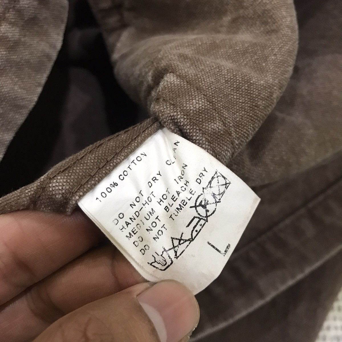 20471120 × Journal Standard VINTAGE Journal standard chore canvas faded BROWN Size US L / EU 52-54 / 3 - 7 Thumbnail