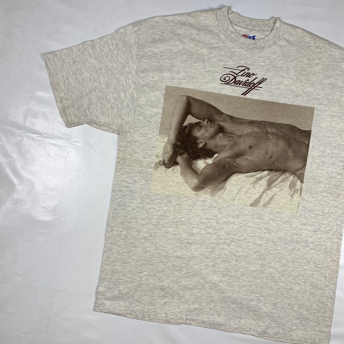 Vintage × Weber Vintage Zino Davidoff Designer Photo Print Shirt Bruce weber Size US XL / EU 56 / 4 - 2 Thumbnail