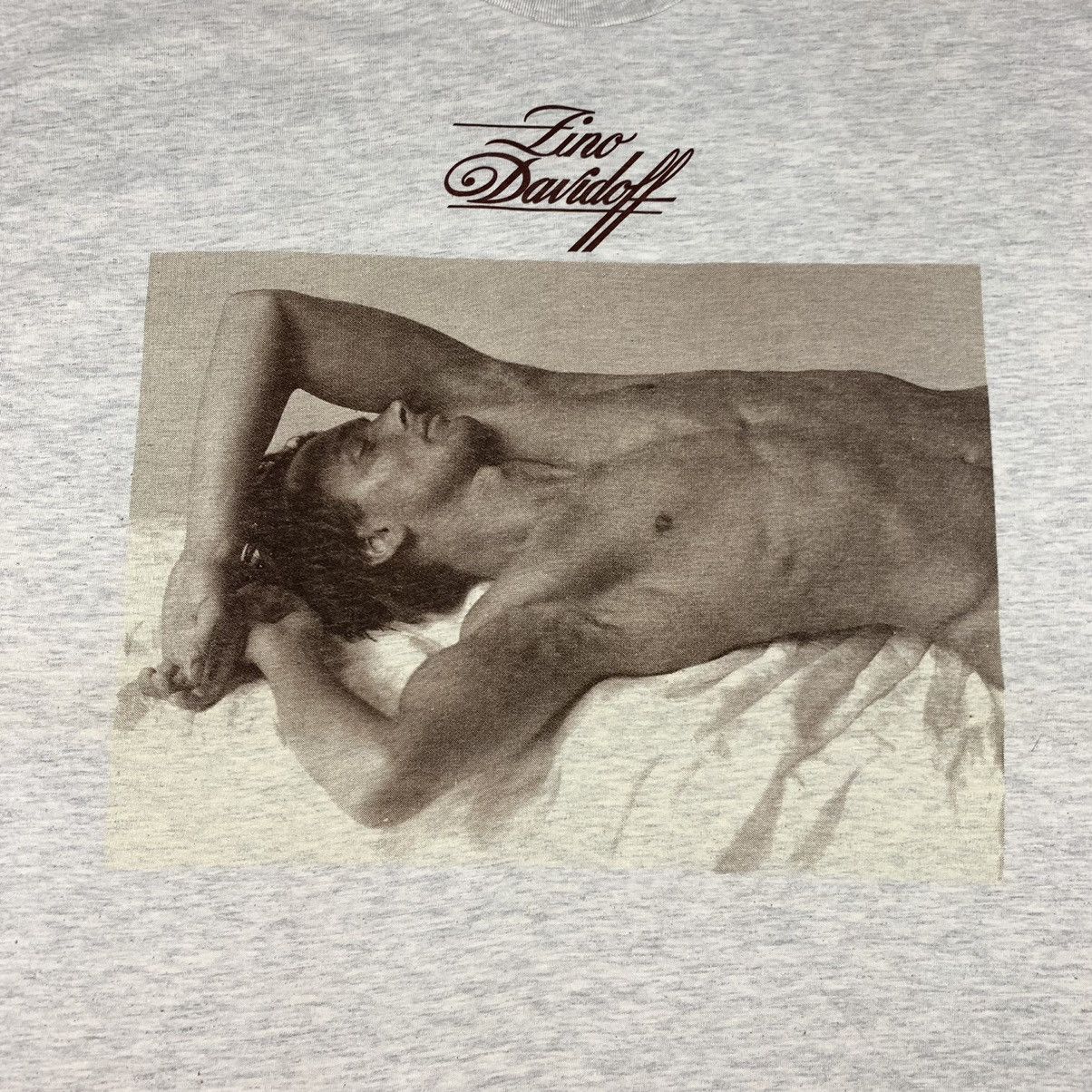 Vintage × Weber Vintage Zino Davidoff Designer Photo Print Shirt Bruce weber Size US XL / EU 56 / 4 - 4 Thumbnail