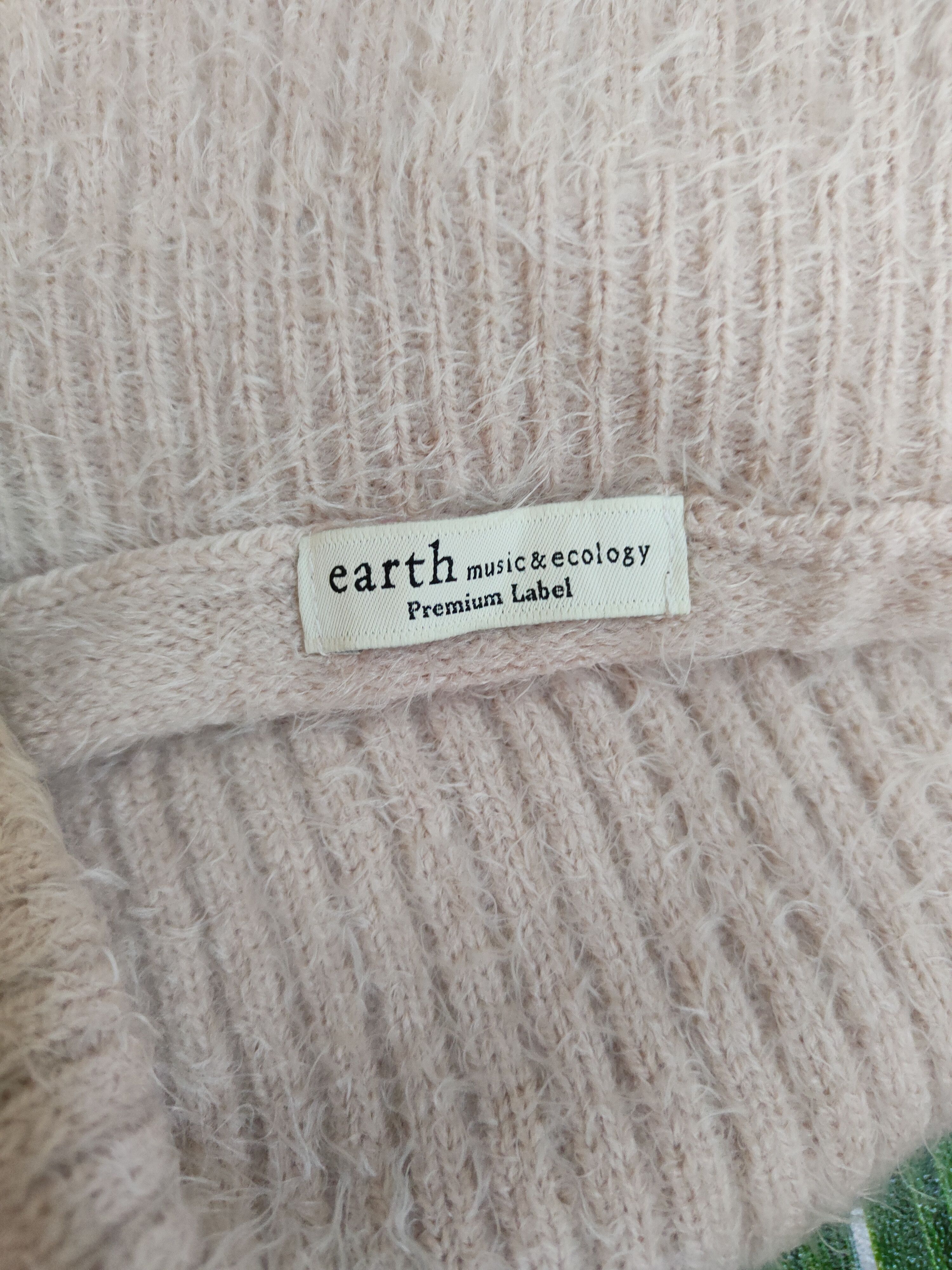 Homespun Knitwear × Japanese Brand DLS Earth Music & Ecology Shaggy Fur Mohair Knitwear #BB594 Size S / US 4 / IT 40 - 12 Thumbnail