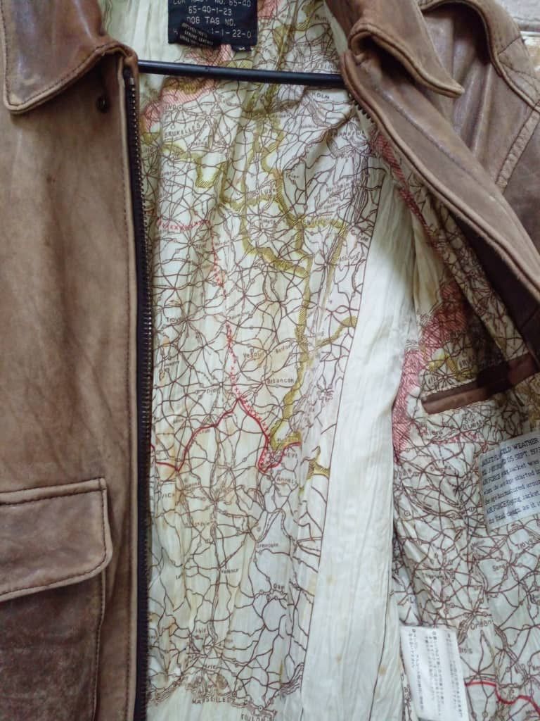 Other JACKET AIR FORCE x SHEEP LEATHER. (GJ23) Size US M / EU 48-50 / 2 - 12 Thumbnail