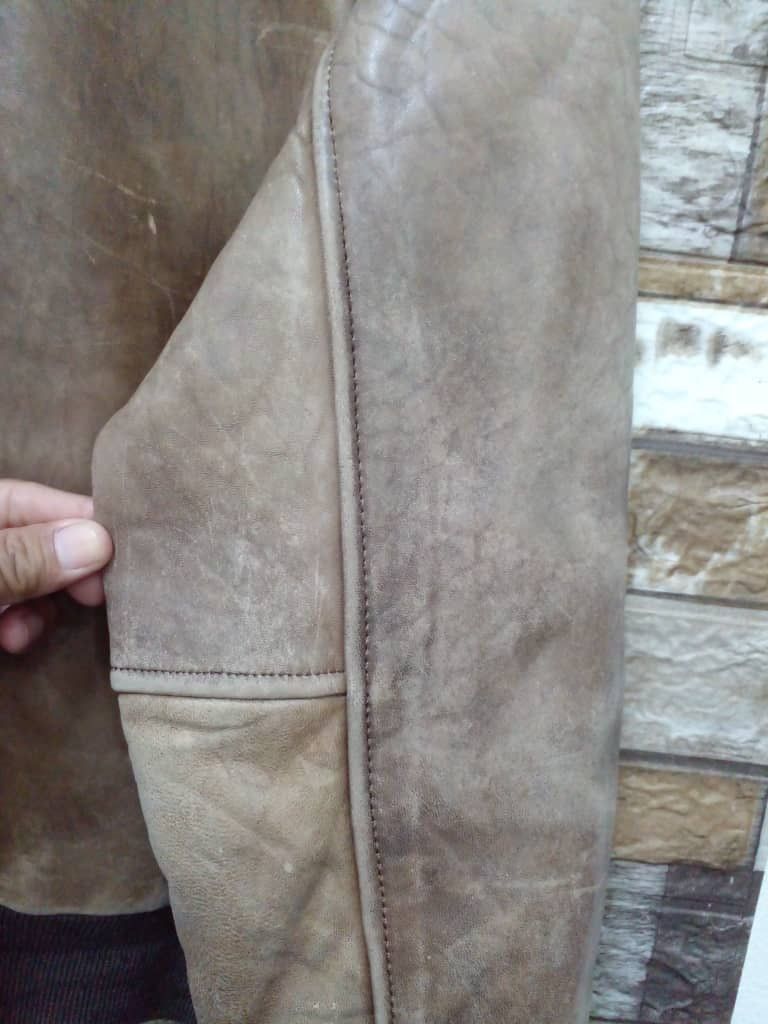 Other JACKET AIR FORCE x SHEEP LEATHER. (GJ23) Size US M / EU 48-50 / 2 - 9 Thumbnail