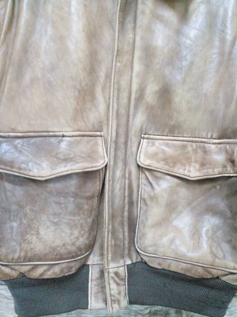 Other JACKET AIR FORCE x SHEEP LEATHER. (GJ23) Size US M / EU 48-50 / 2 - 4 Thumbnail