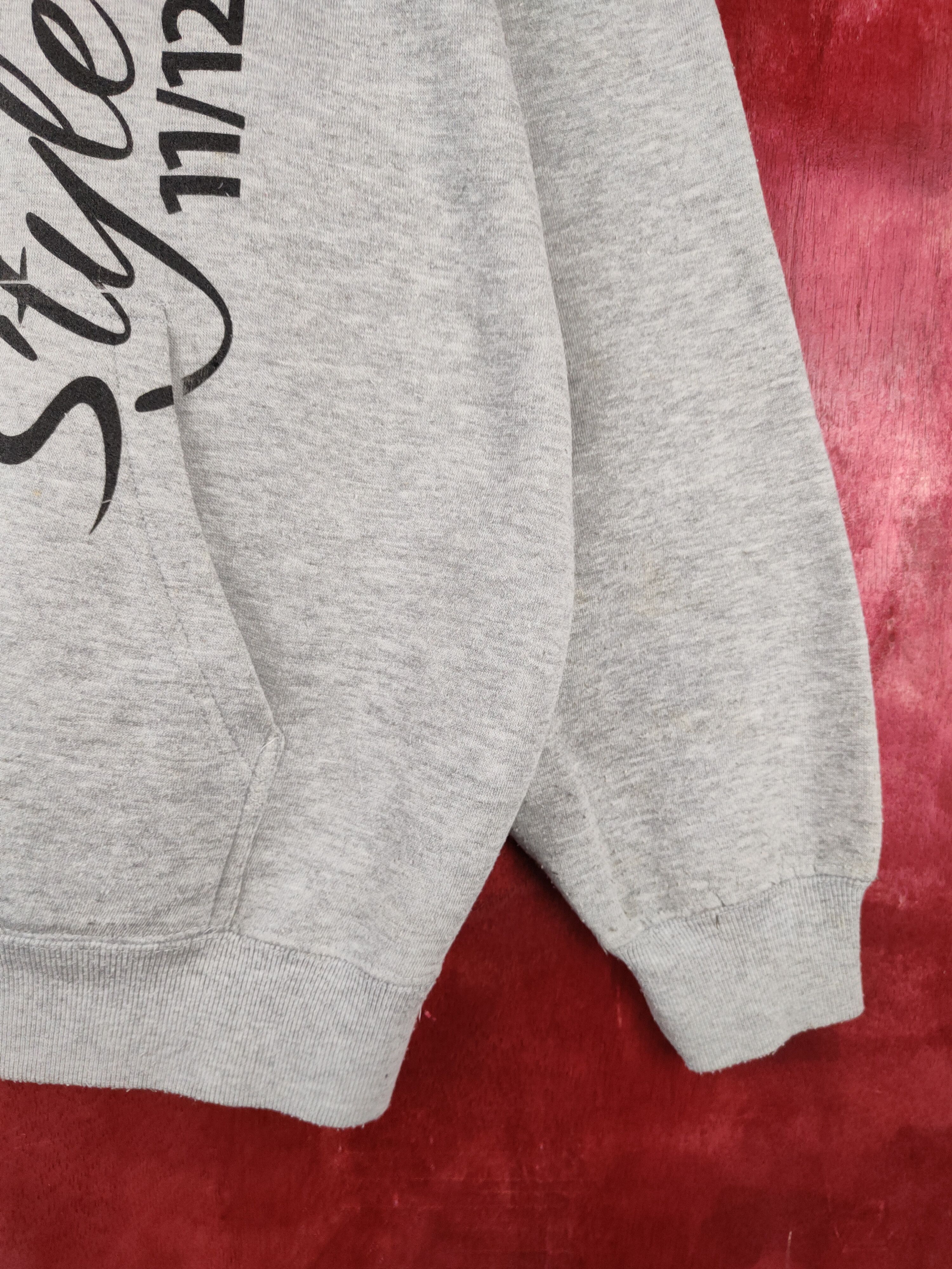 Japanese Brand 88tees Gray Hoodie Sweater japan streetwear #475B Size US XL / EU 56 / 4 - 8 Thumbnail