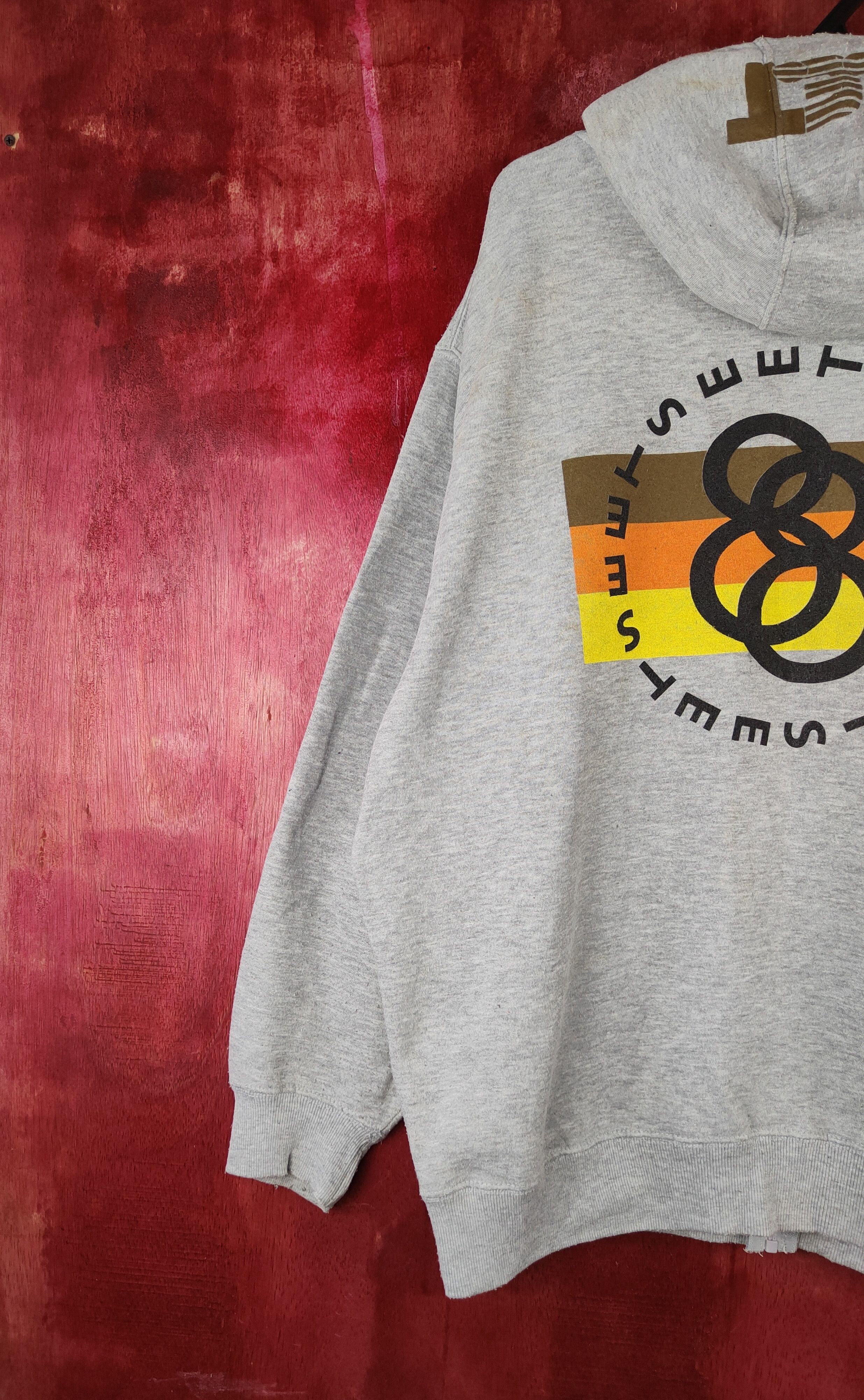 Japanese Brand 88tees Gray Hoodie Sweater japan streetwear #475B Size US XL / EU 56 / 4 - 11 Thumbnail