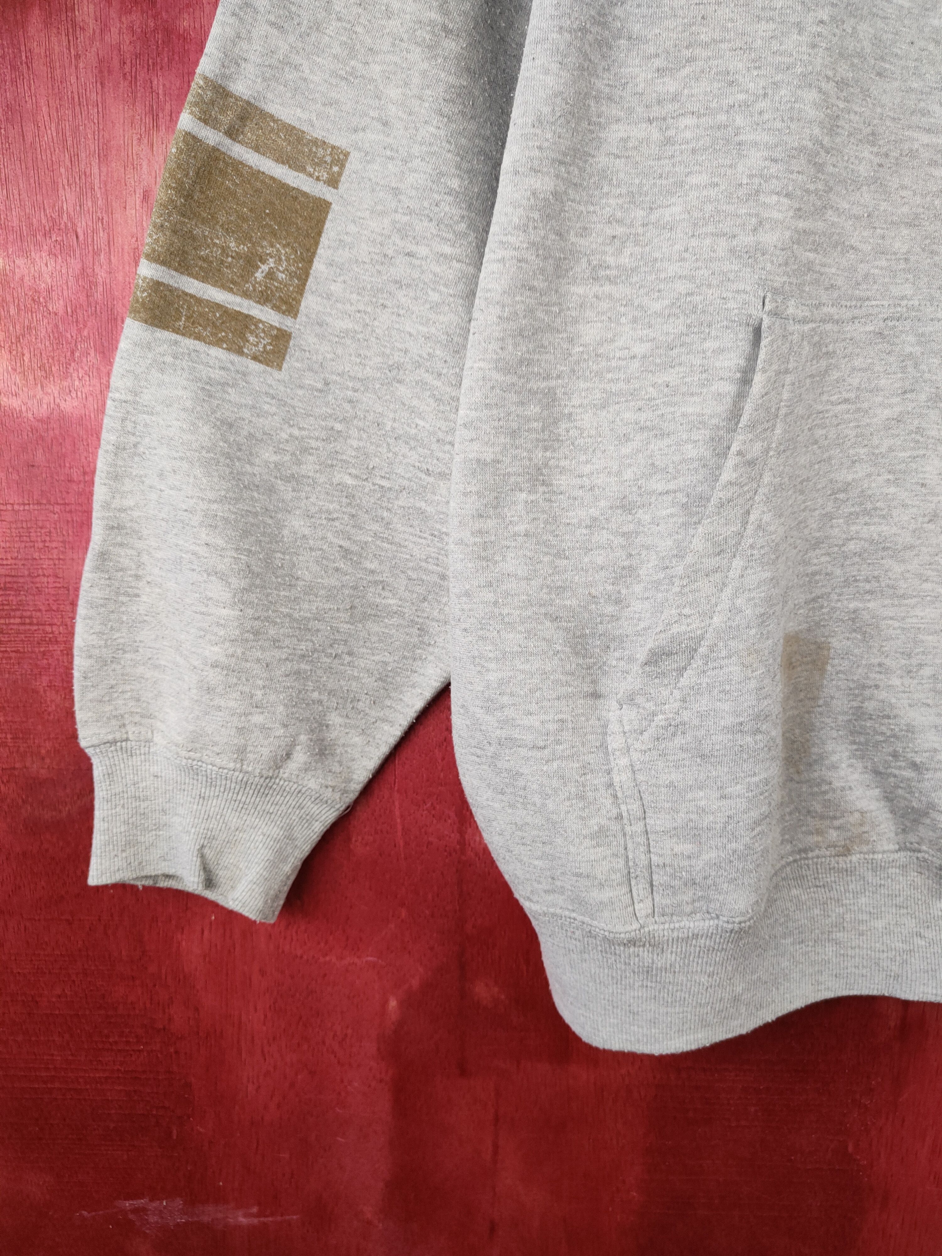 Japanese Brand 88tees Gray Hoodie Sweater japan streetwear #475B Size US XL / EU 56 / 4 - 6 Thumbnail