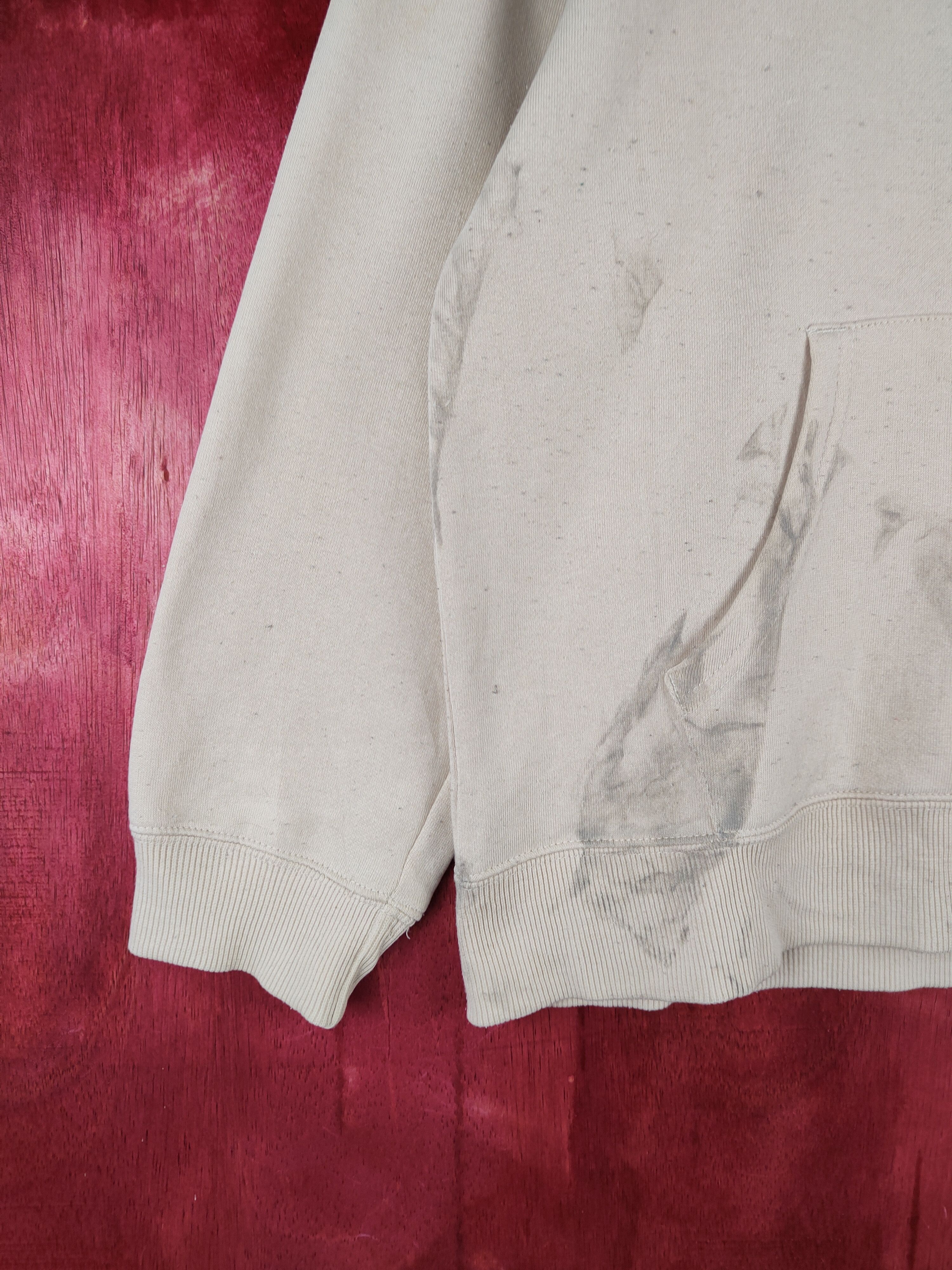 Japanese Brand Seku dragon japan dirty Brown Hoodie Sweater #S667 Size US L / EU 52-54 / 3 - 5 Thumbnail