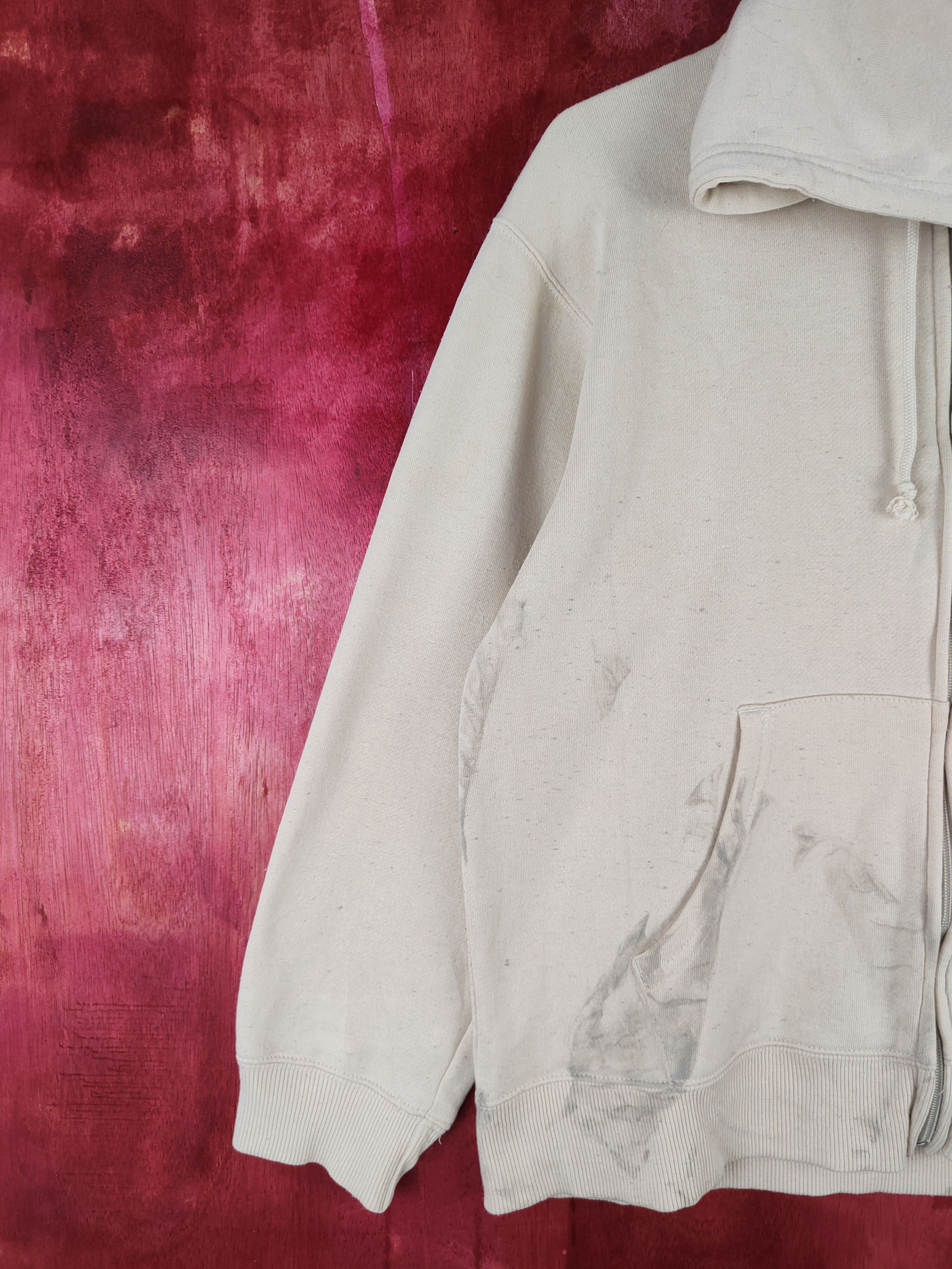 Japanese Brand Seku dragon japan dirty Brown Hoodie Sweater #S667 Size US L / EU 52-54 / 3 - 4 Thumbnail