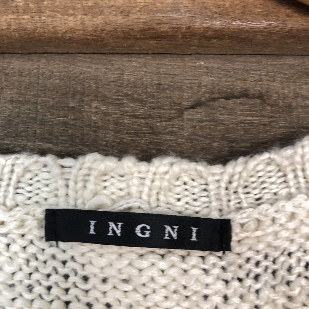 Homespun Knitwear IngNi Cream japan crochet meshnet Knitwear #501B Size US L / EU 52-54 / 3 - 13 Thumbnail