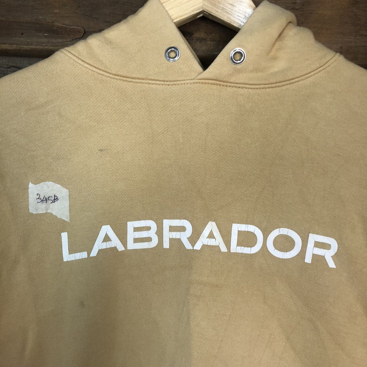 Japanese Brand × Vintage Labrador Retriever Yellow Cream Hoodies #345B Size US S / EU 44-46 / 1 - 10 Thumbnail