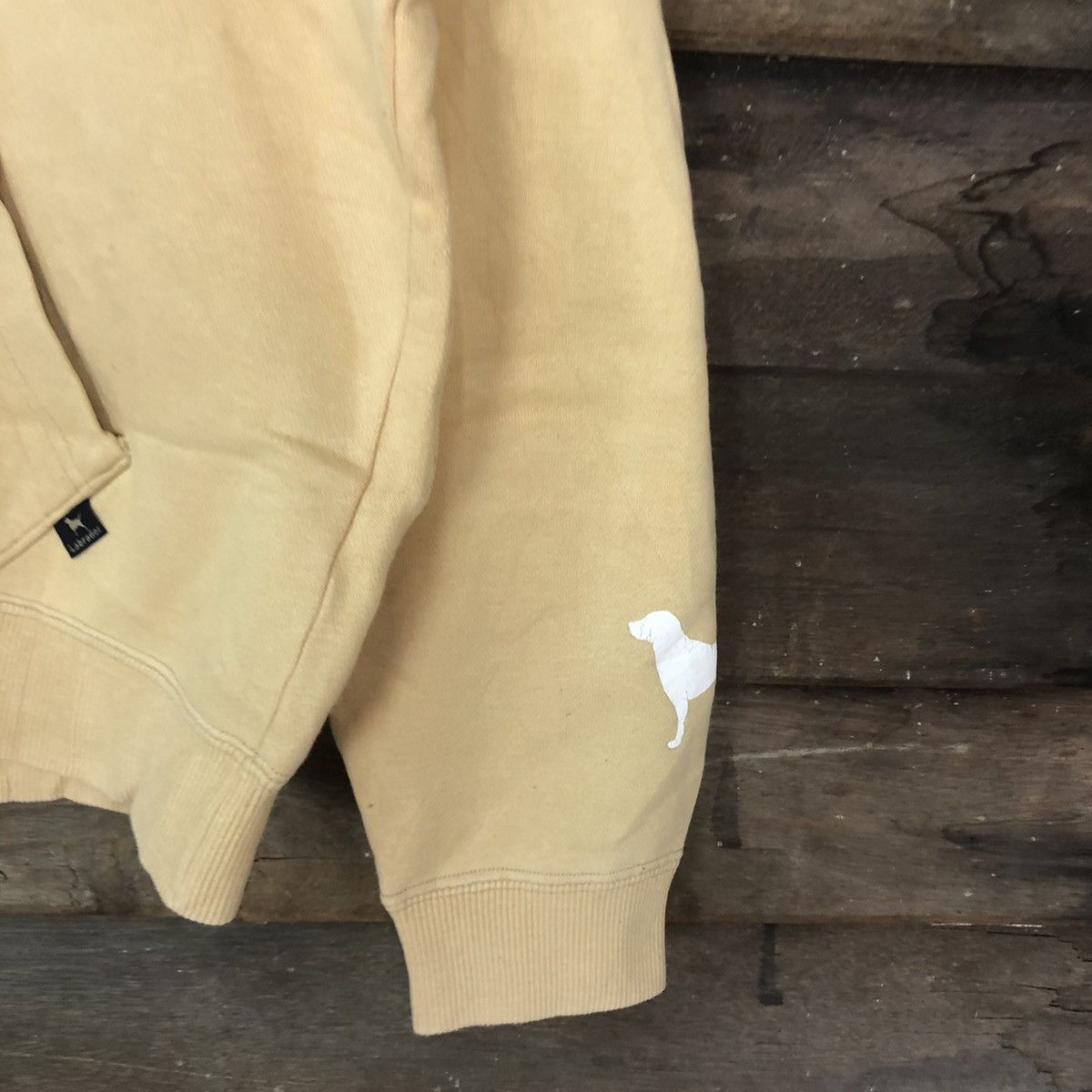 Japanese Brand × Vintage Labrador Retriever Yellow Cream Hoodies #345B Size US S / EU 44-46 / 1 - 4 Thumbnail