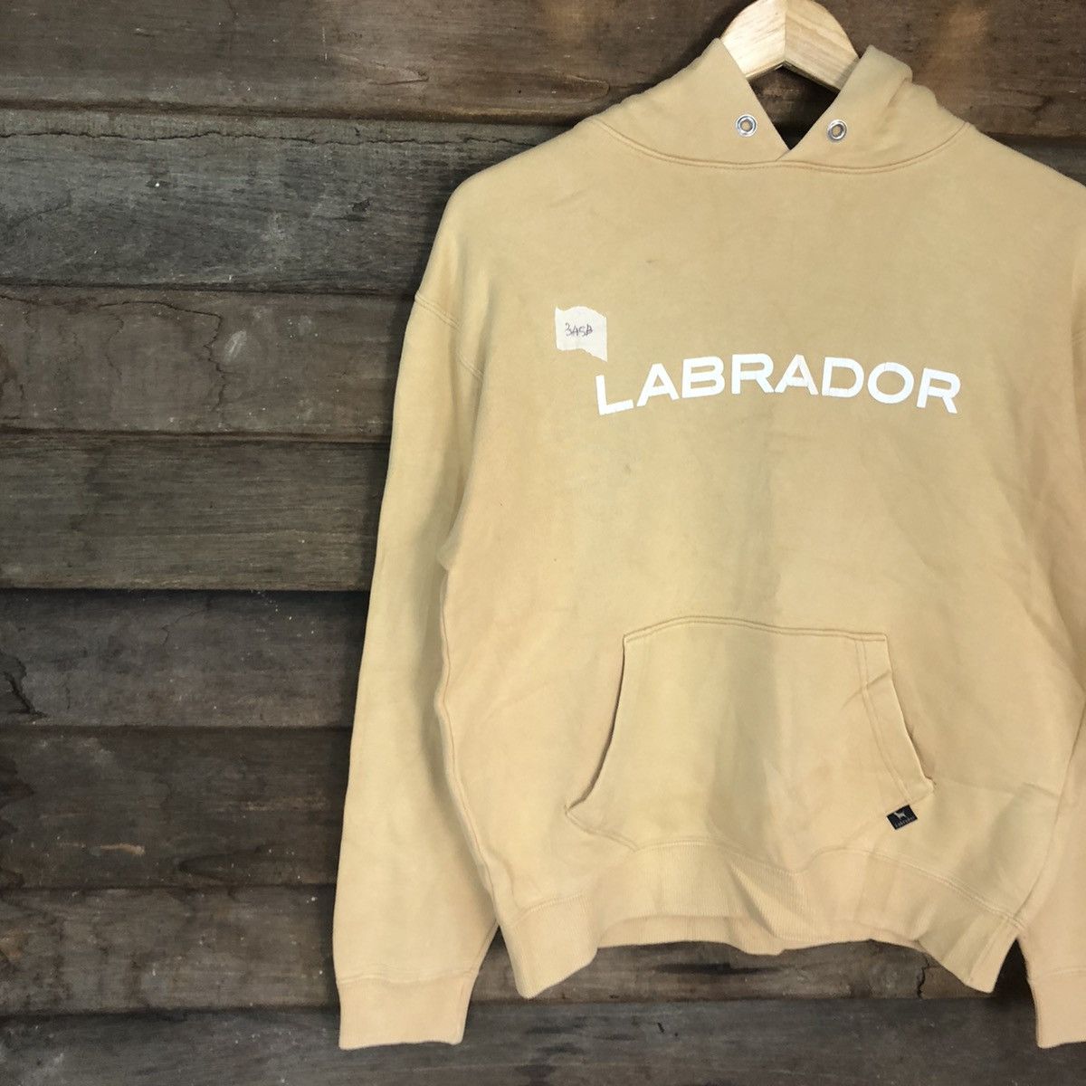 Japanese Brand × Vintage Labrador Retriever Yellow Cream Hoodies #345B Size US S / EU 44-46 / 1 - 7 Thumbnail