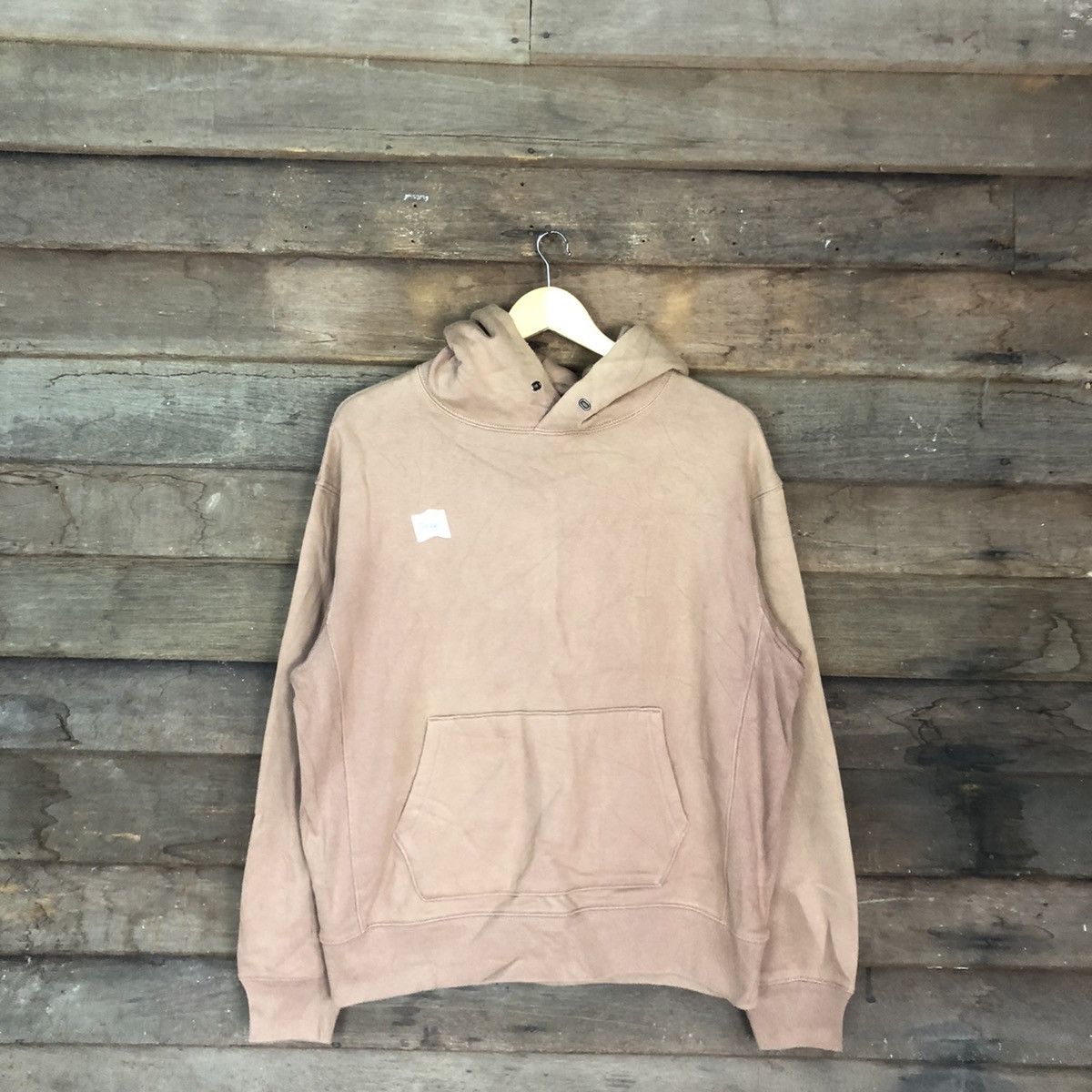 image of Uniqlo Faded Japan Brown Sweatshirt Hoodies 343B, Men's (Size Large)
