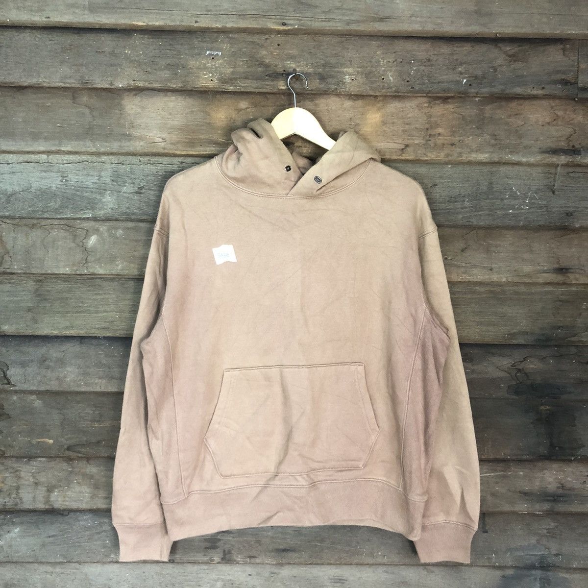 Uniqlo × Vintage Uniqlo faded japan Brown sweatshirt Hoodies #343B Size US L / EU 52-54 / 3 - 3 Thumbnail