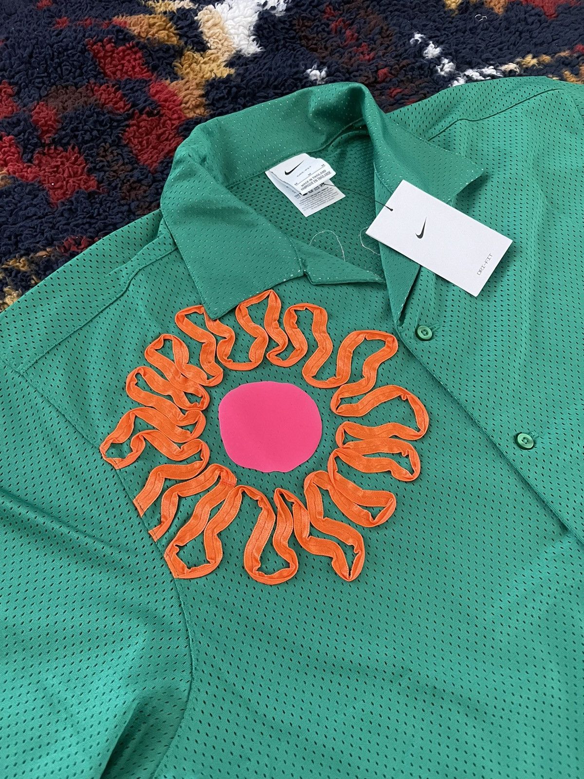 Nike × Vintage Nike summer button up shirt Size US M / EU 48-50 / 2 - 4 Thumbnail