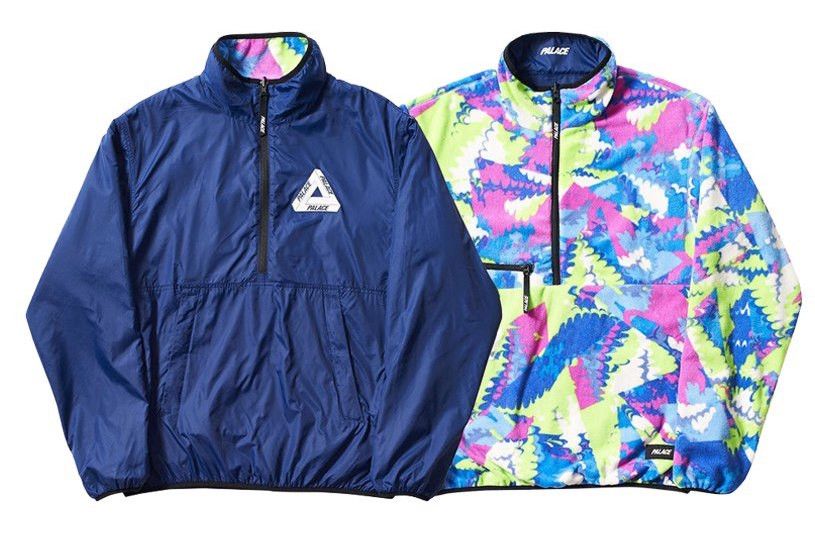 Palace WARPER REVERSIBLE FLEECE | Grailed