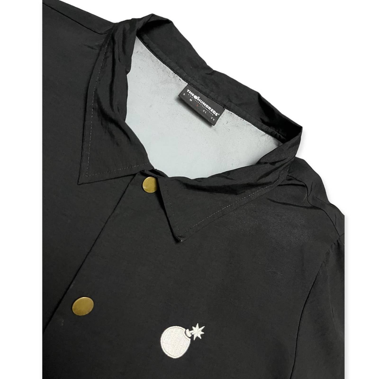 The Hundreds The Hundreds Waterproof Coaches Bomber Skate Jacket Size US L / EU 52-54 / 3 - 3 Thumbnail