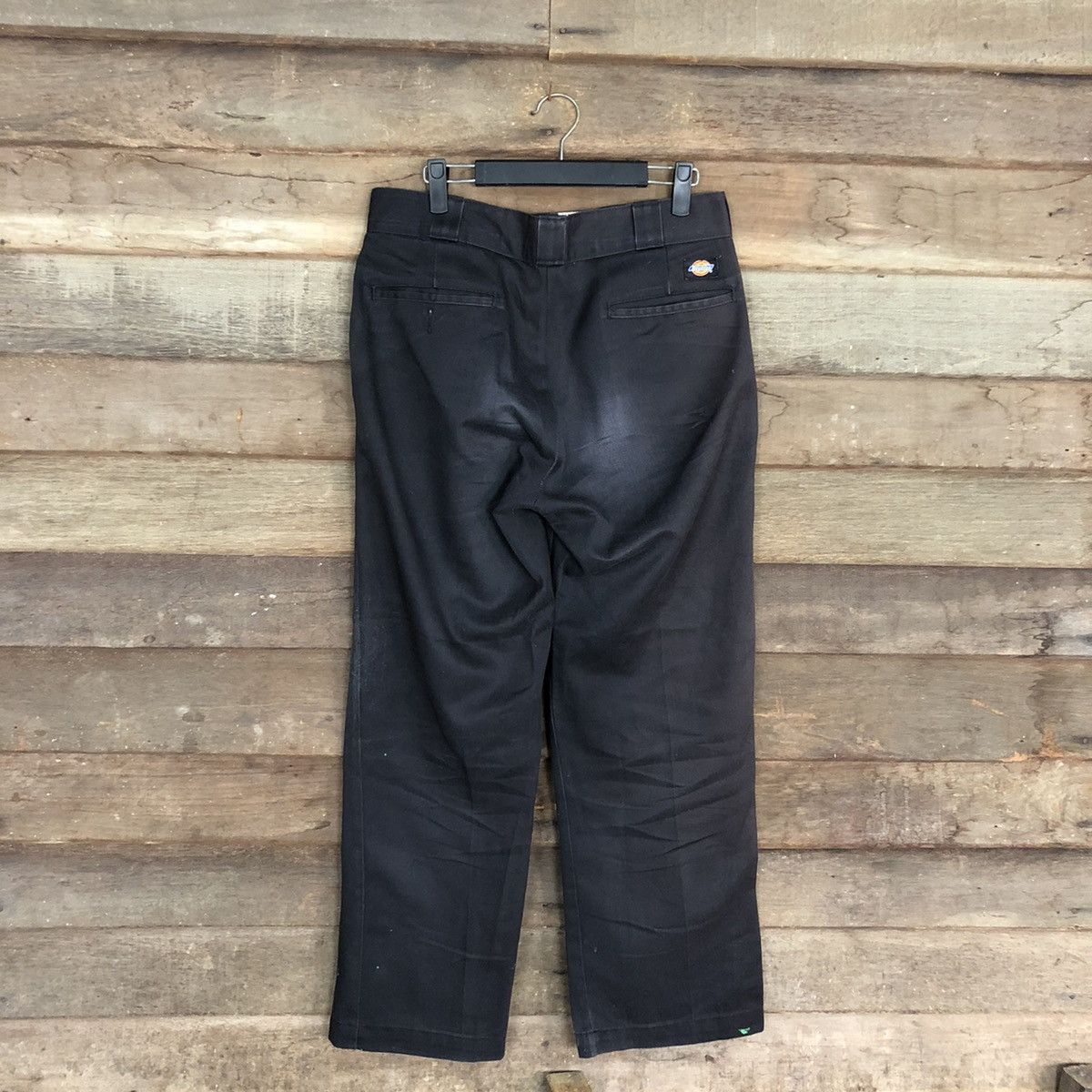 Dickies DLL Dickies Black faded vintage Straight Pants #c1243 Size US 30 / EU 46 - 8 Thumbnail