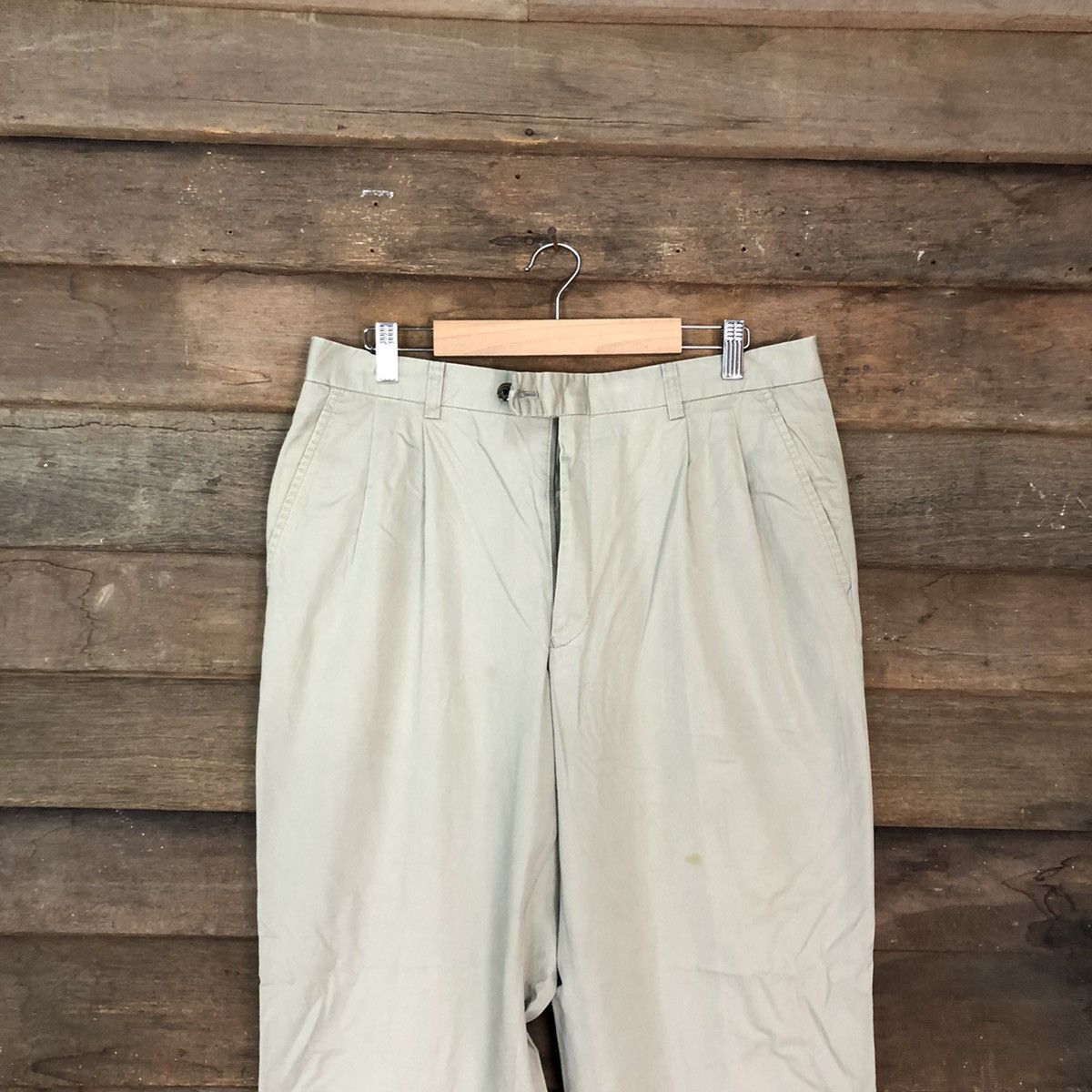 Burberry Burberry vintage Light Grey Straight Pants #c1242 Size US 32 / EU 48 - 2 Thumbnail