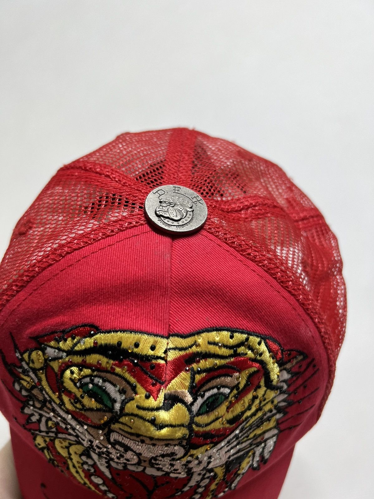 Ed Hardy Vintage Ed Hardy Tiger Big Logo Cap 00’s Size ONE SIZE - 2 Thumbnail