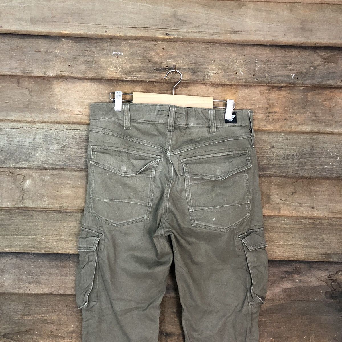 Japanese Brand D Blue Monster Clotthing Grey Multipocket Cargo Pants #c1236 Size US 32 / EU 48 - 14 Thumbnail