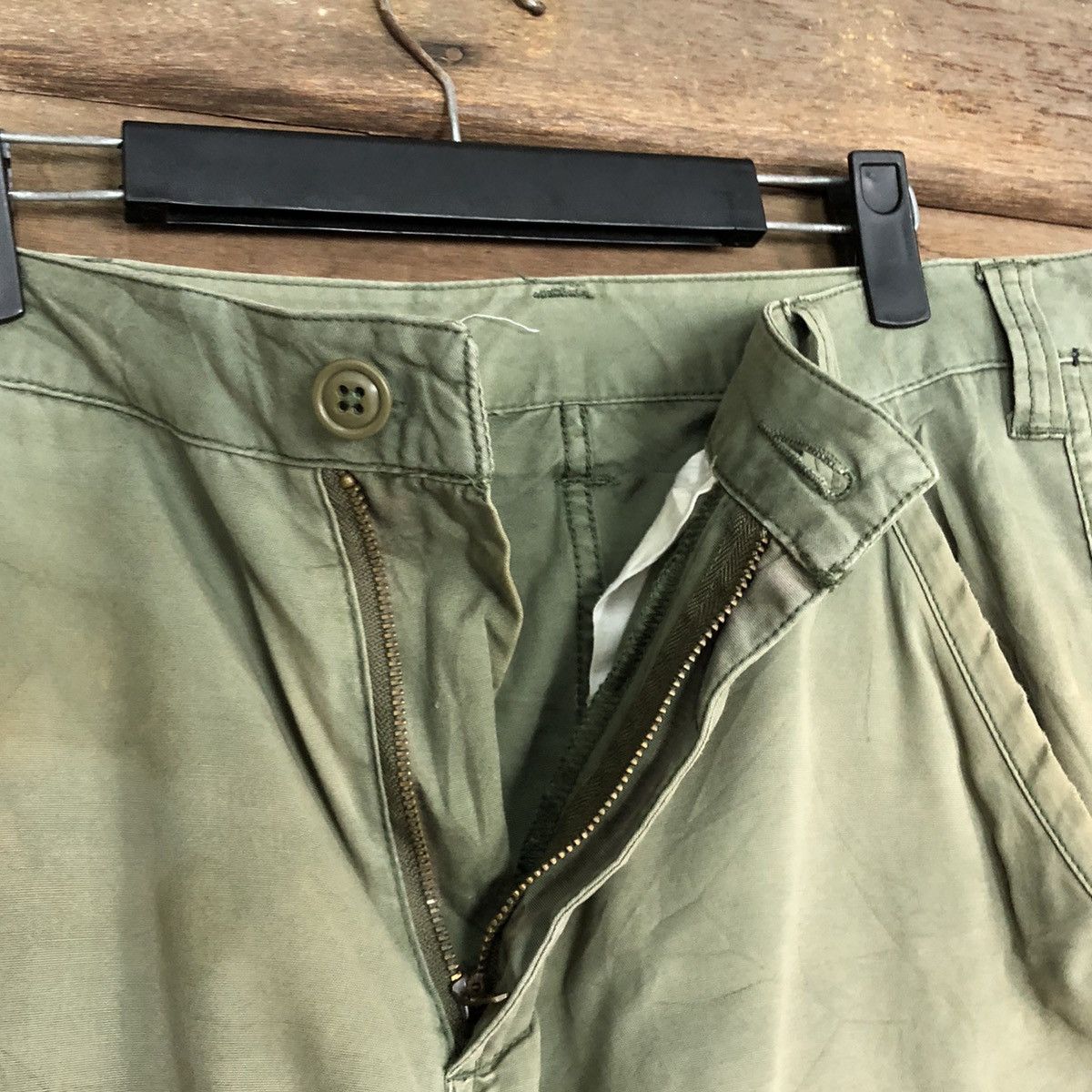 Alpha Industries DLL Alpha Industries faded Multipocket Cargo Pants #c1231 Size US 31 - 7 Thumbnail