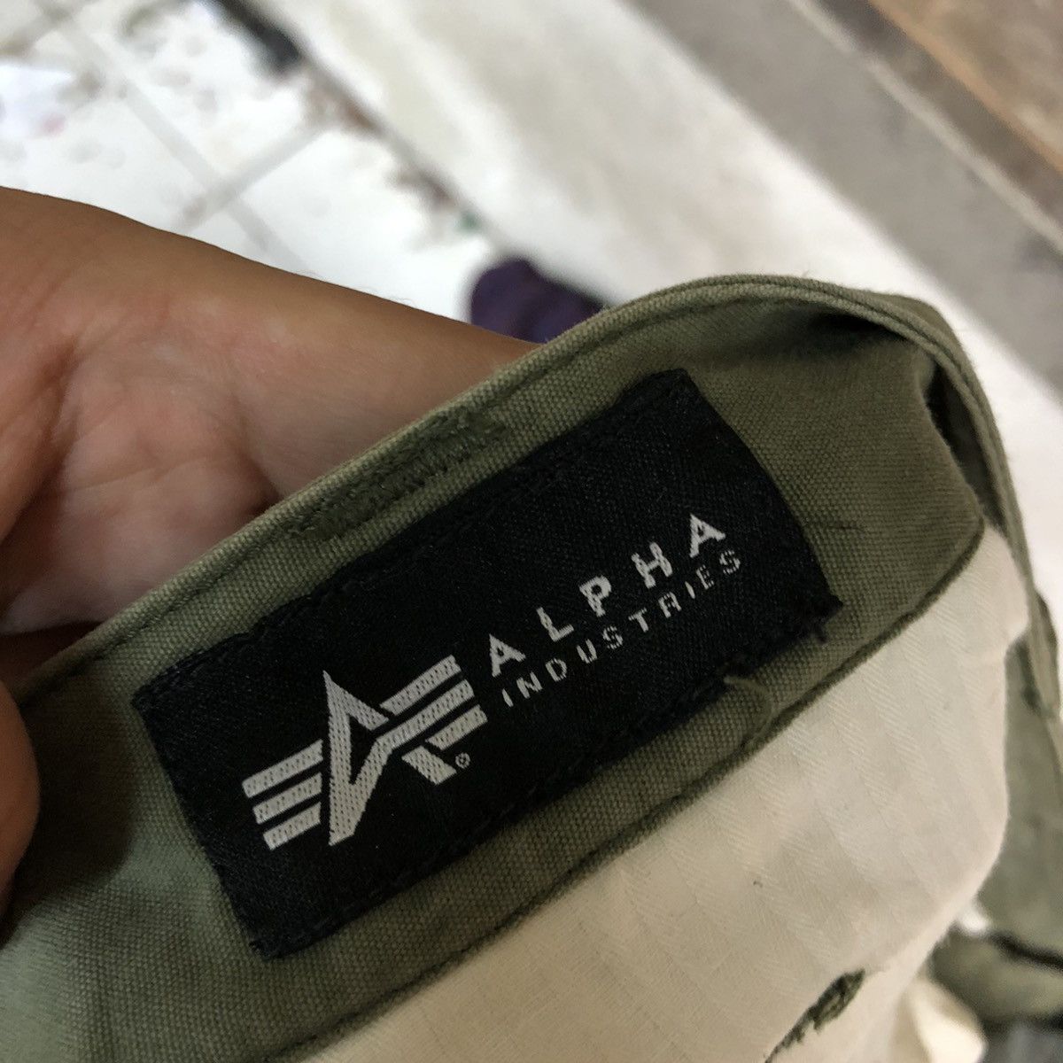 Alpha Industries DLL Alpha Industries faded Multipocket Cargo Pants #c1231 Size US 31 - 13 Thumbnail