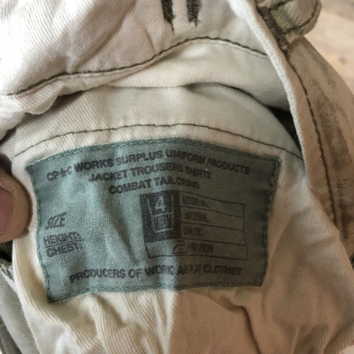Japanese Brand DLL Japan faded thrashed Multipocket Cargo Pants #c1218 Size US 29 - 13 Thumbnail