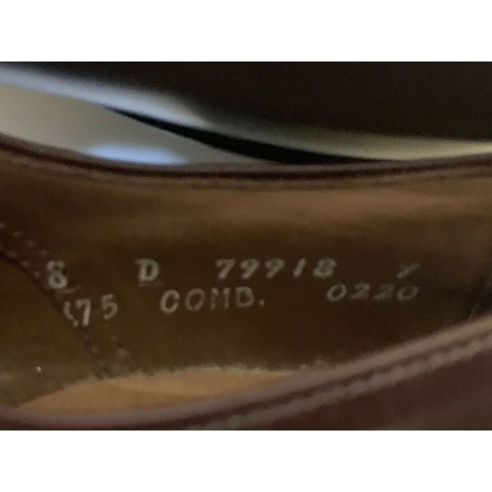 Allen Edmonds Allen Edmonds "PARK AVENUE" Men's Sz 8D Cap Oxfords USA Burg Size US 8 / EU 41 - 8 Thumbnail