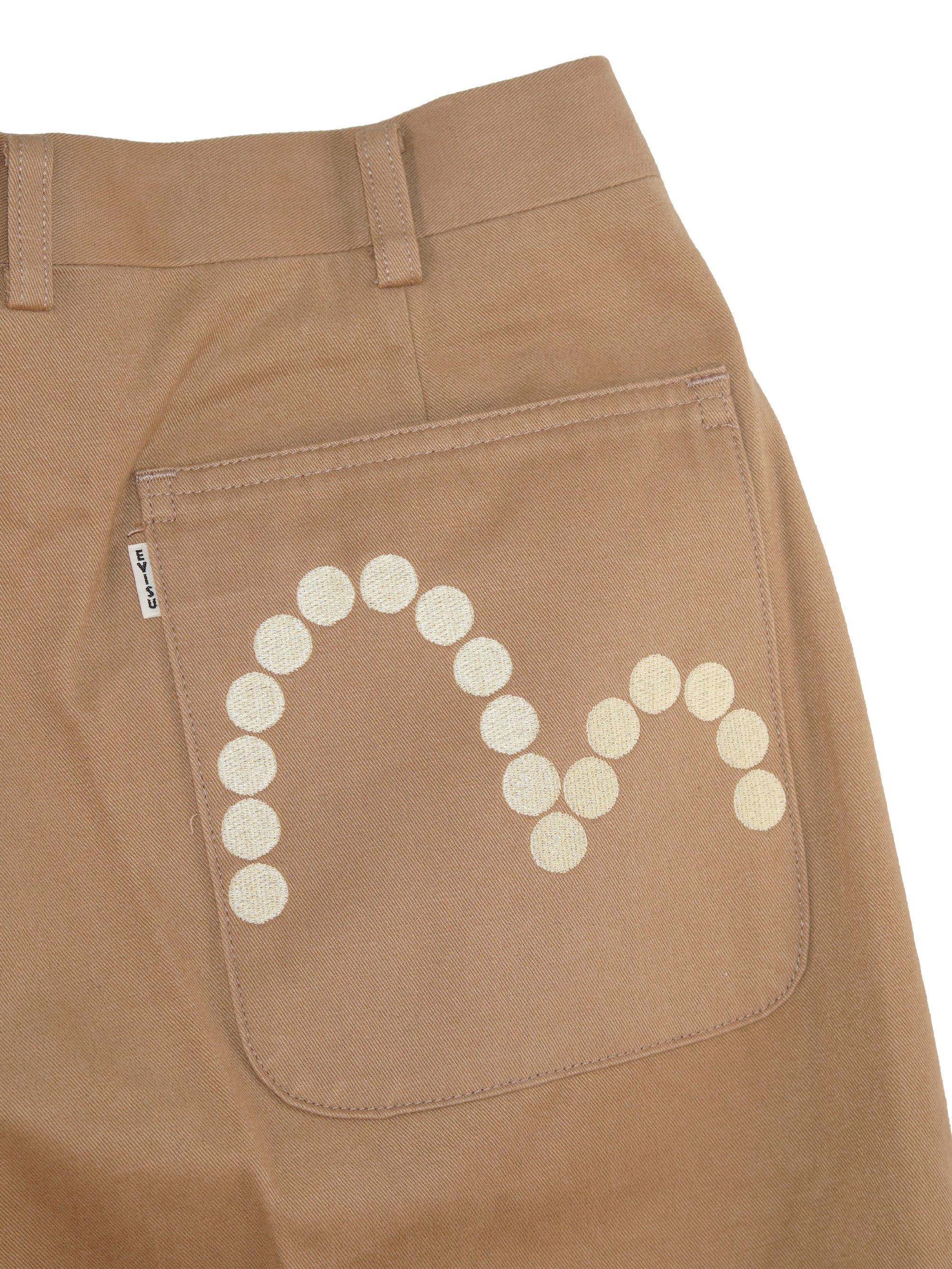 Evisu Dotted Seagull Pocket Pants Size US 33 - 2 Thumbnail